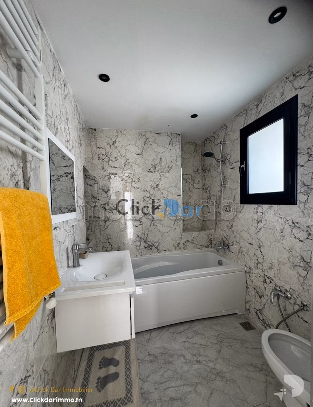 Appartement S2 location estivale Hammamet
