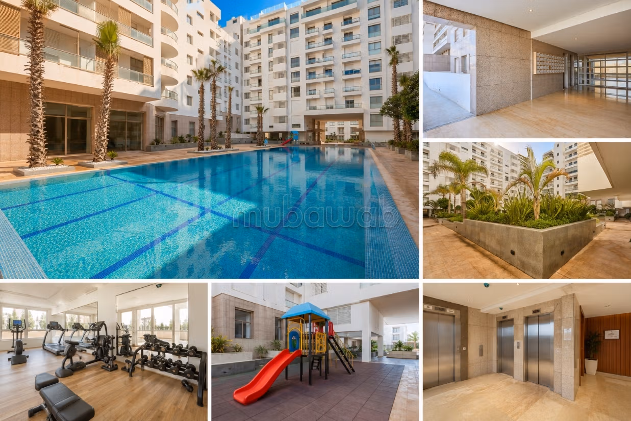 2 Bedroom Apartment Sea View Ain Diab Ext