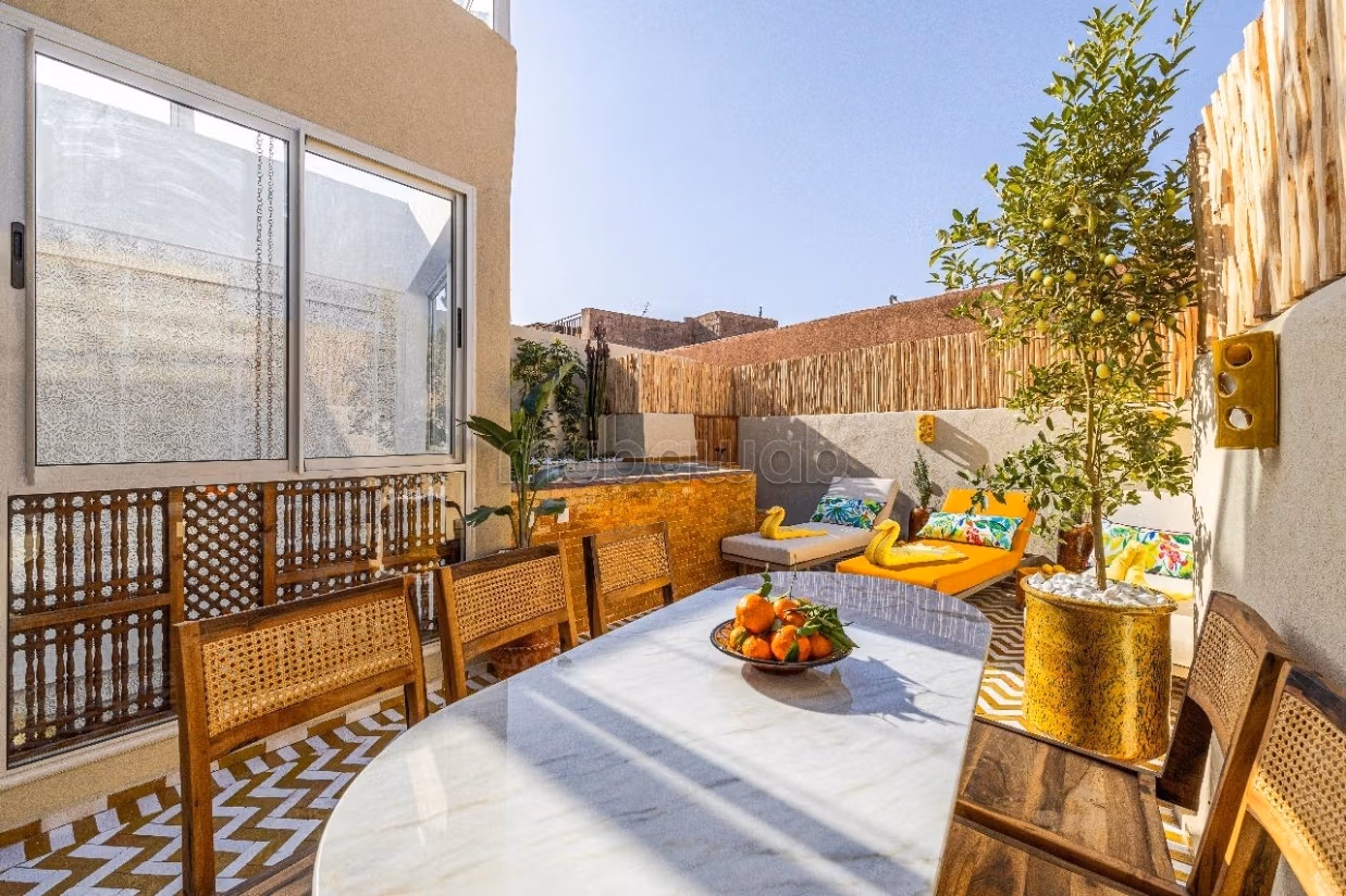 Riad titré 4 chambres exclusif moderne Riad Zitoun