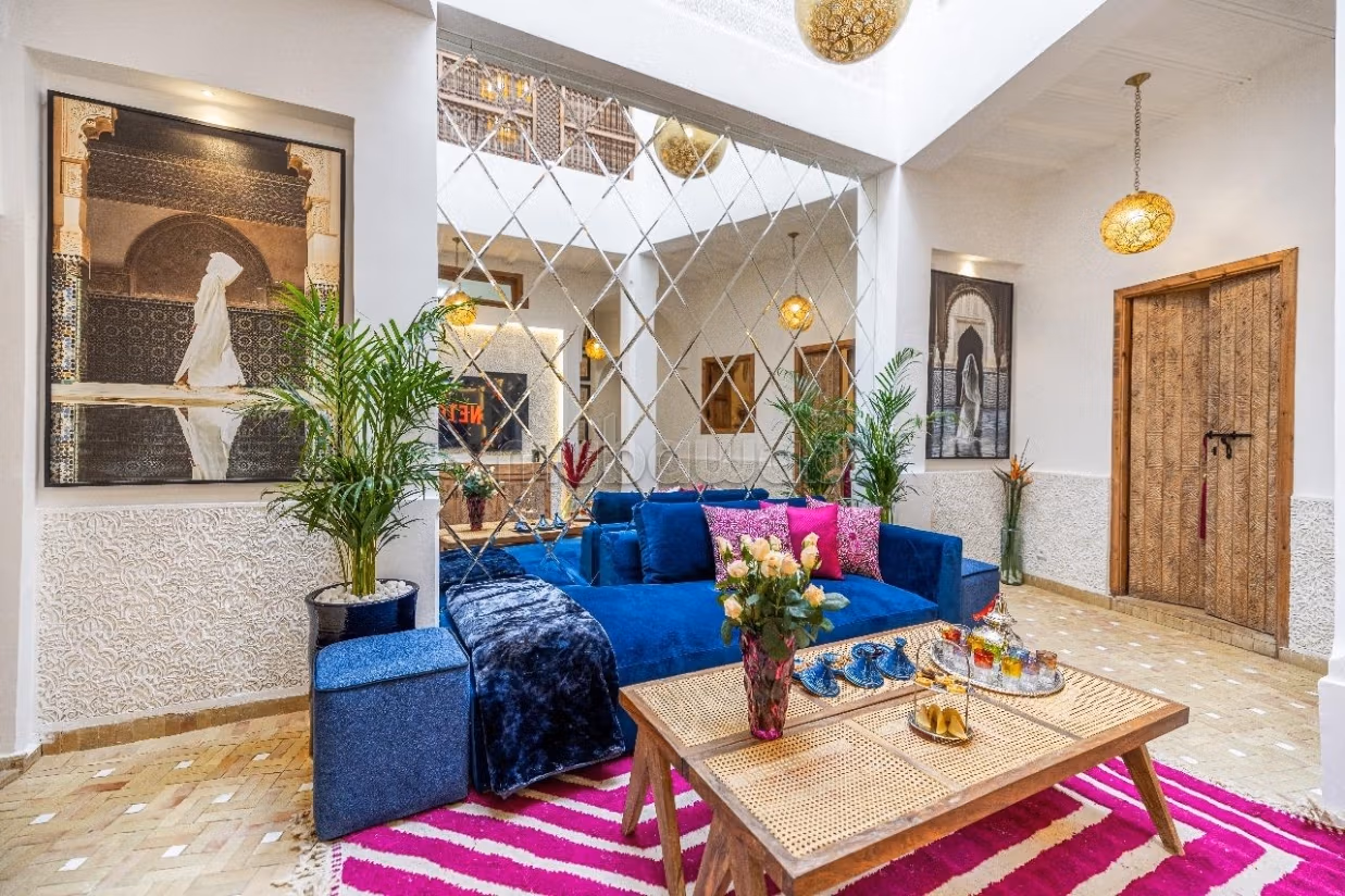 Riad titré 4 chambres exclusif moderne Riad Zitoun