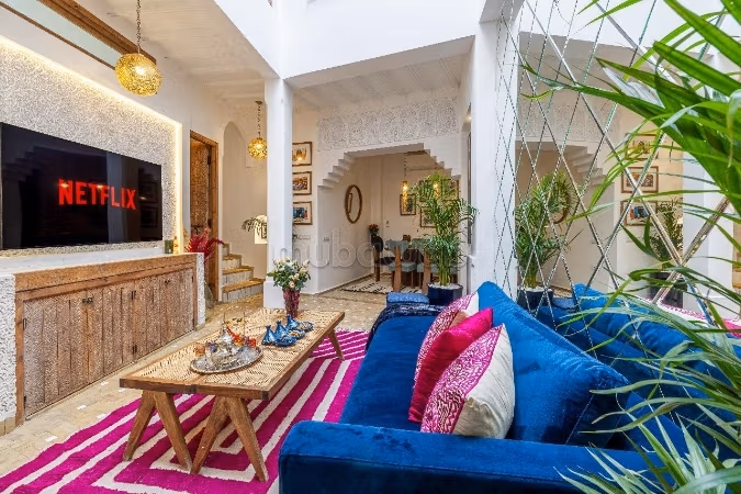 Riad titré 4 chambres exclusif moderne Riad Zitoun