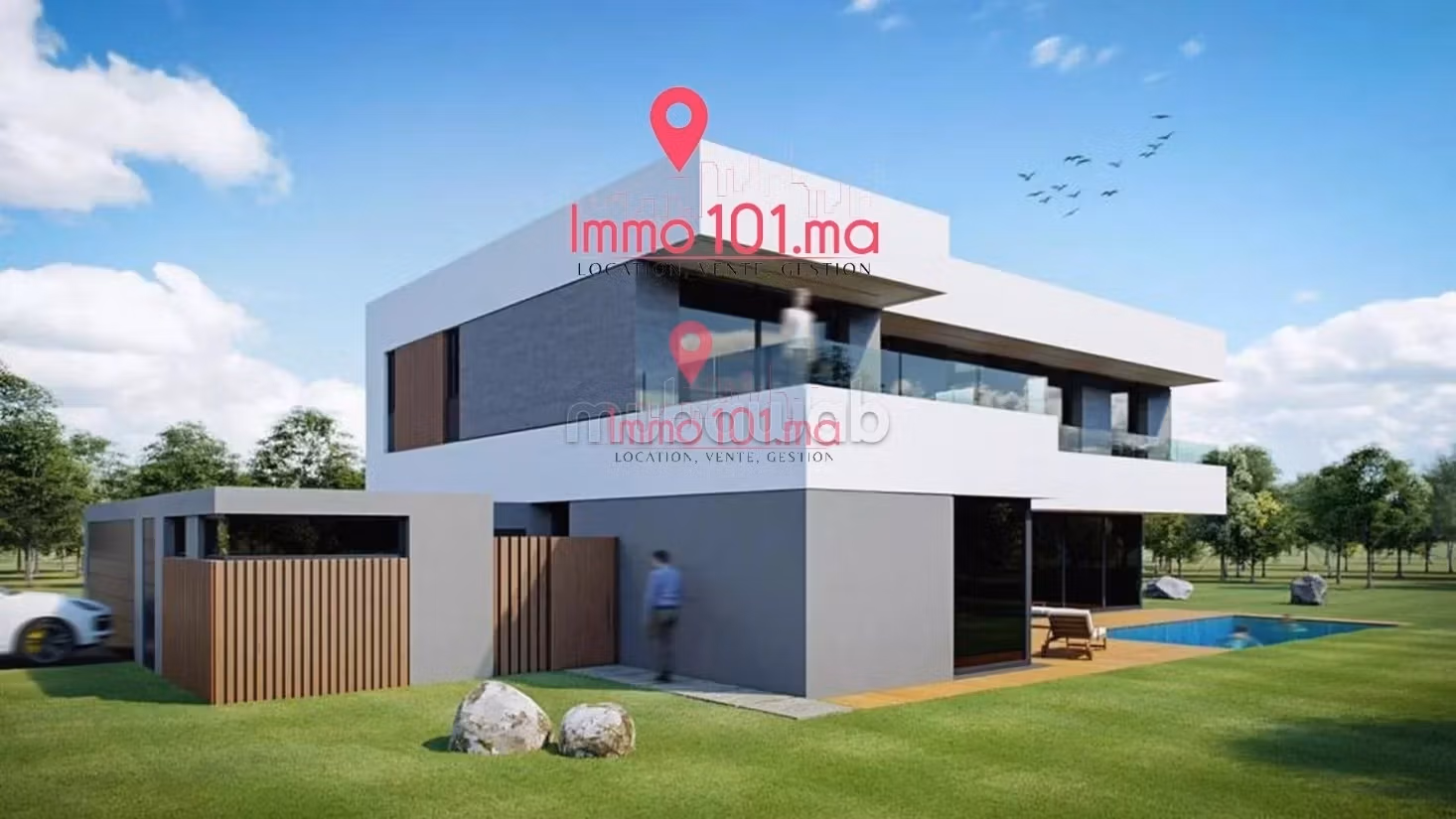 Moderne villa te koop in El Menzeh