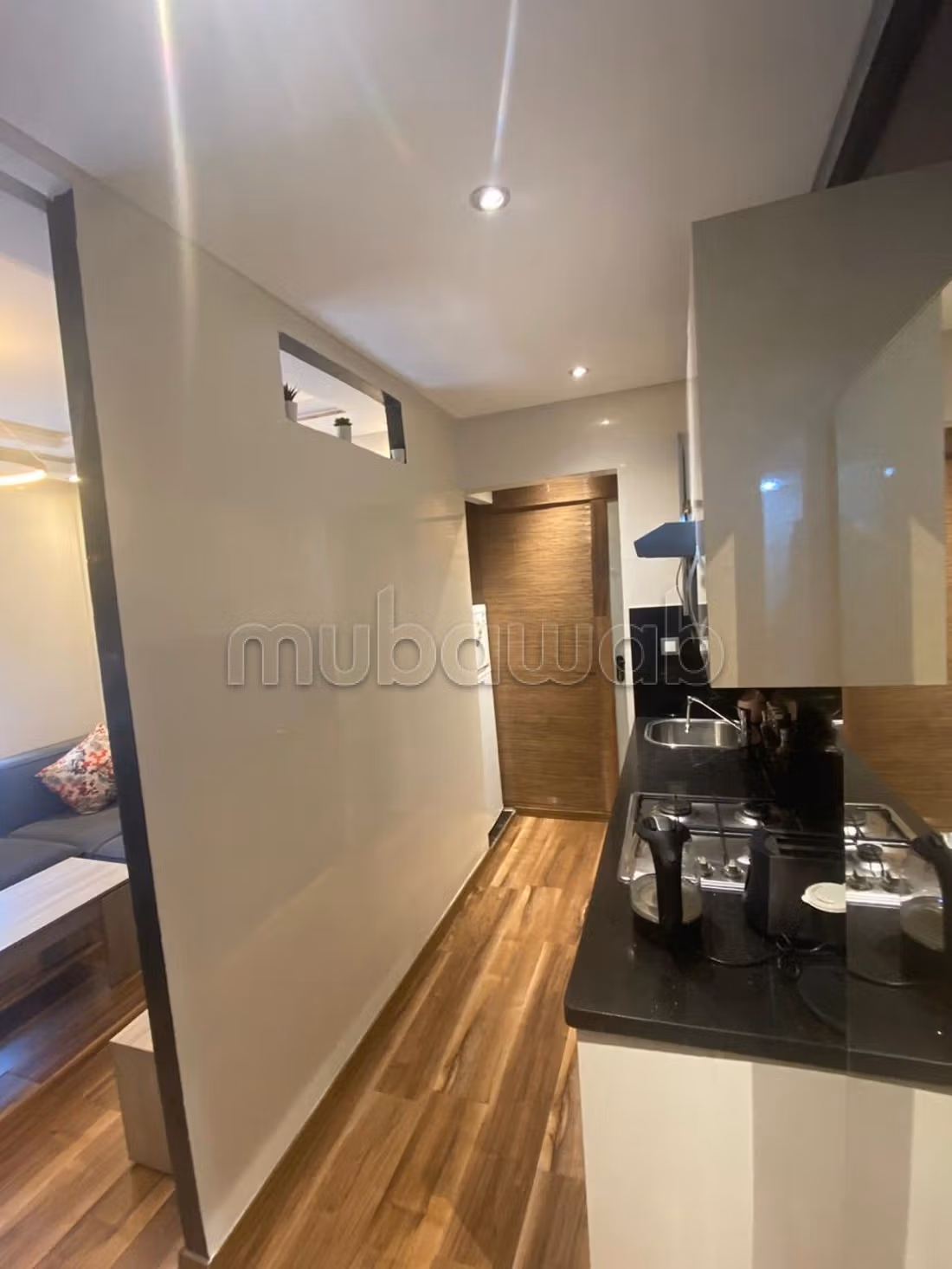 Bel appartement en location à Belvédère. 1 Pièce. Meublé