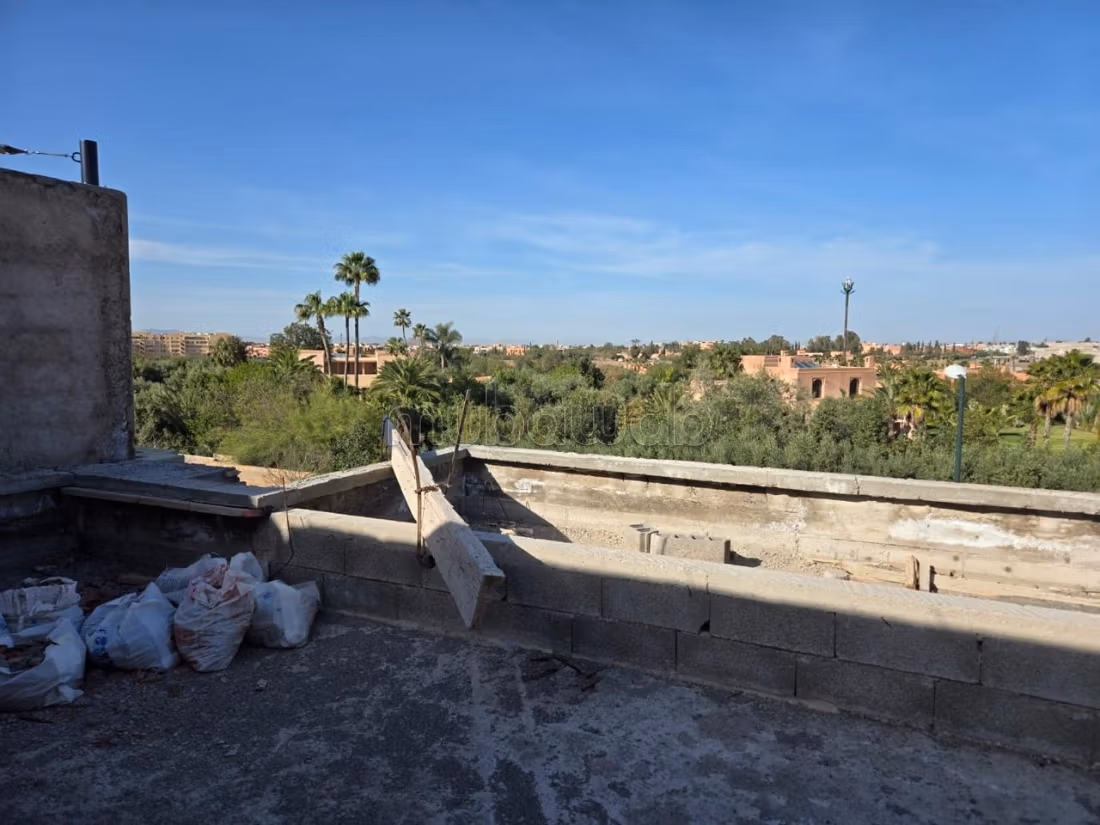 Halfvoltooide villa MARRAKECH sector Chrifia Oasiria