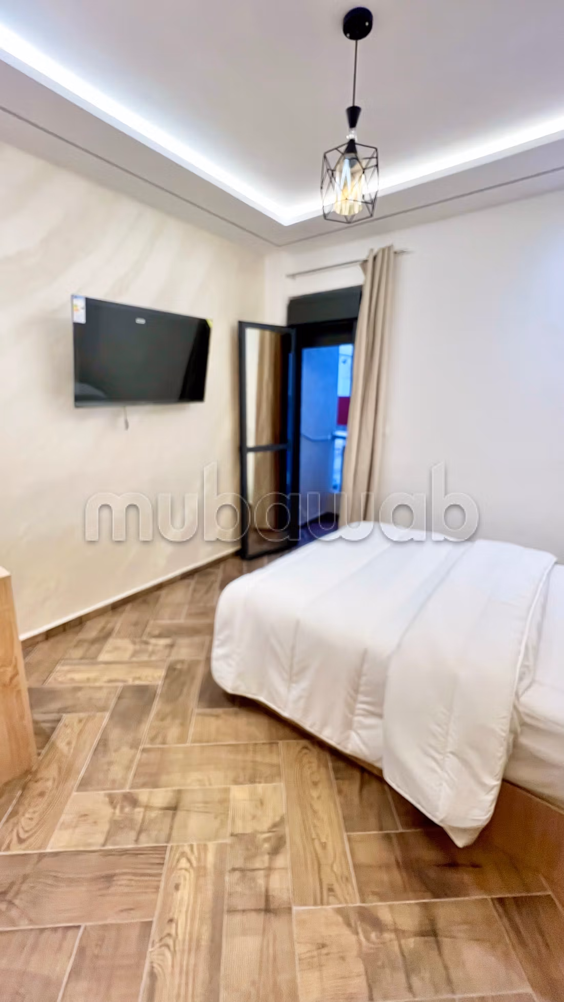 Apartments for rent in Martil. 3 excellent rooms. Traditional Moroccan lounge