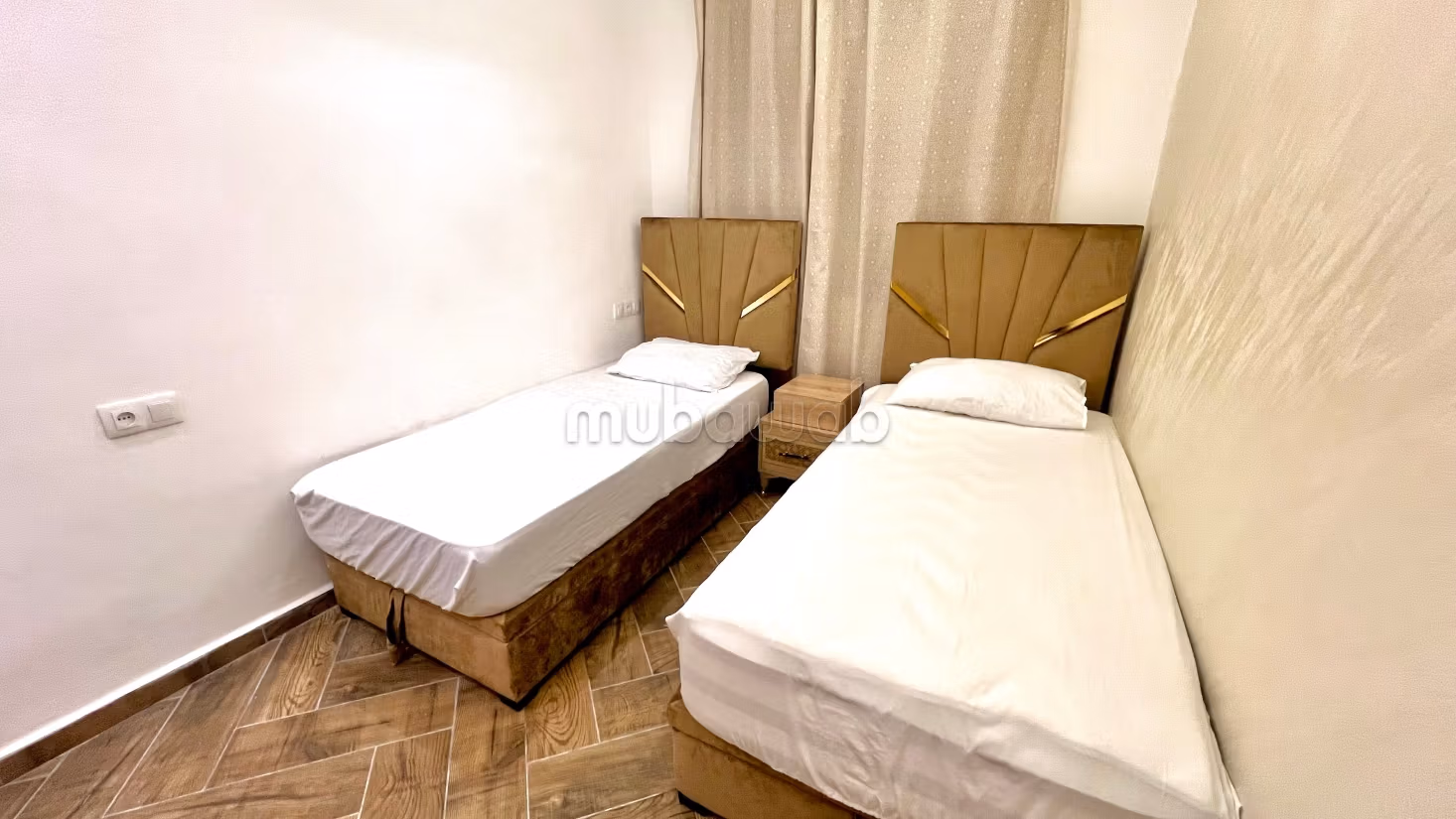 Apartments for rent in Martil. 3 excellent rooms. Traditional Moroccan lounge