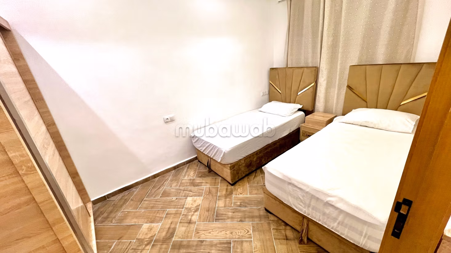 Apartments for rent in Martil. 3 excellent rooms. Traditional Moroccan lounge