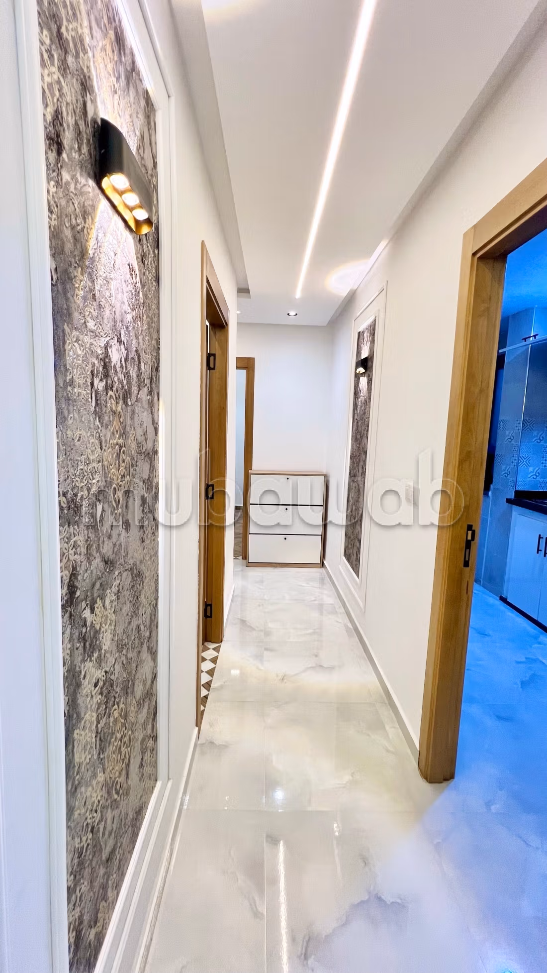 Apartments for rent in Martil. 3 excellent rooms. Traditional Moroccan lounge