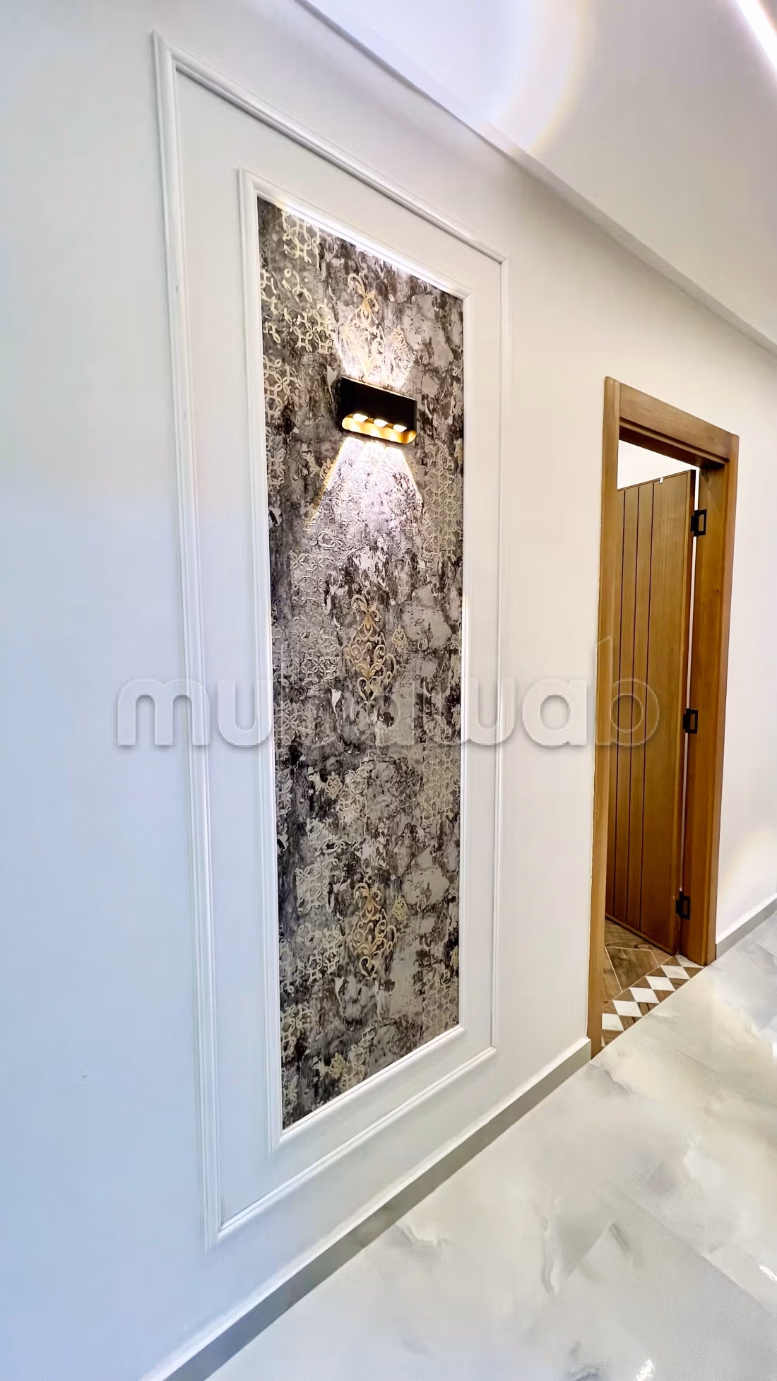 Apartments for rent in Martil. 3 excellent rooms. Traditional Moroccan lounge