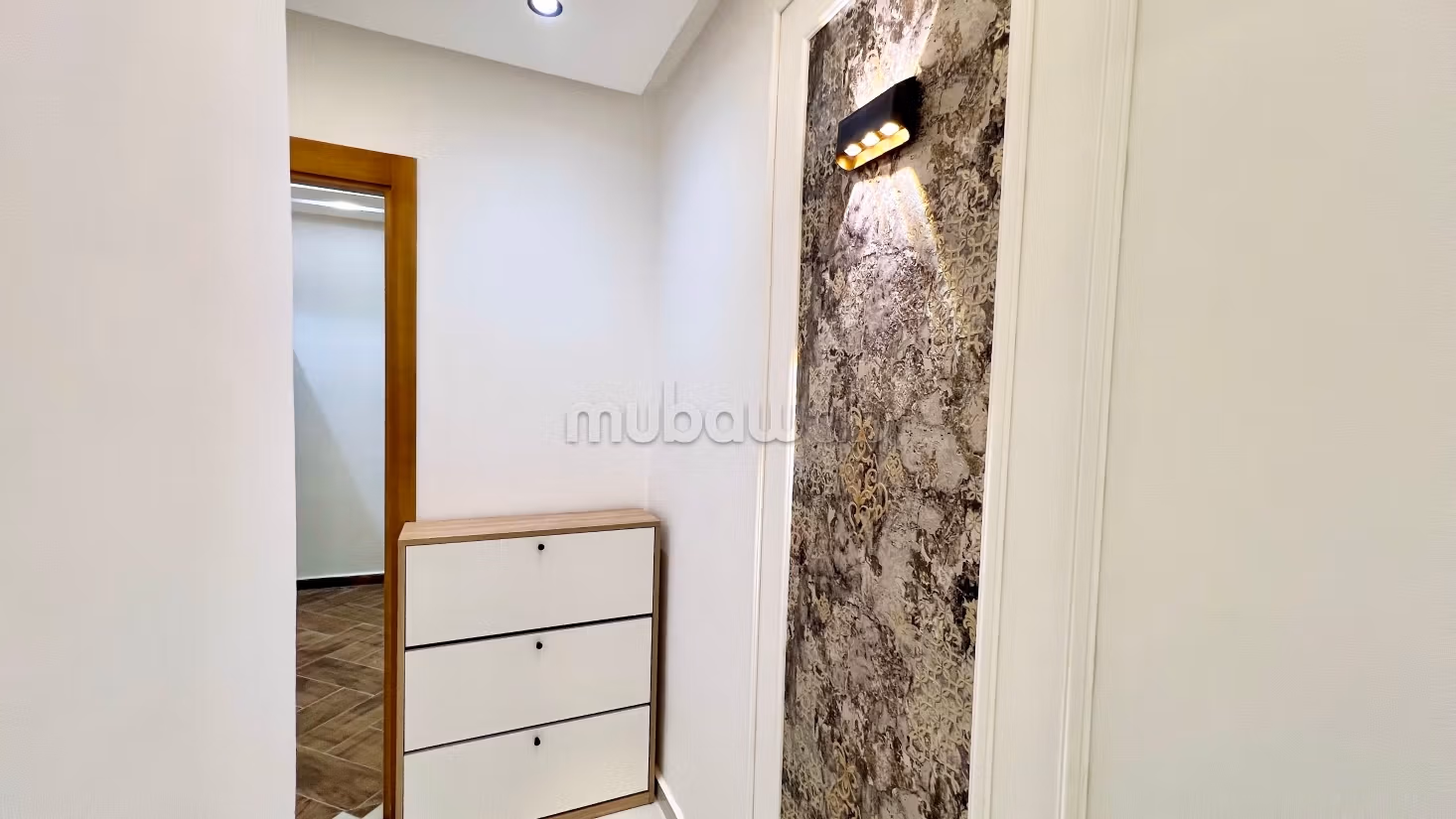 Apartments for rent in Martil. 3 excellent rooms. Traditional Moroccan lounge