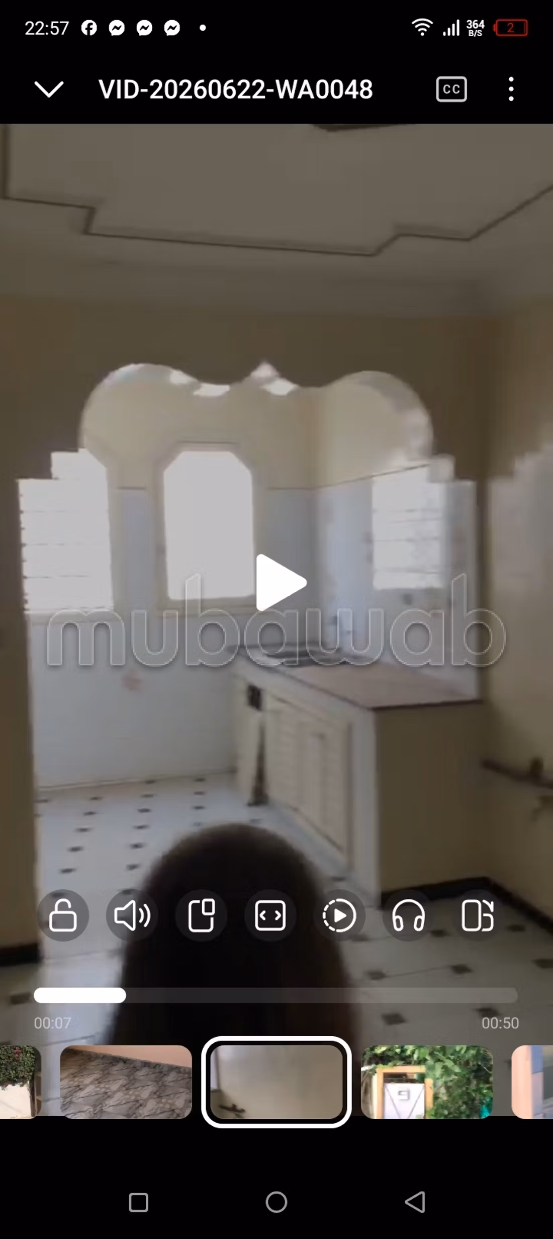 1er étage d'une petite villa a Charaf vide alouer