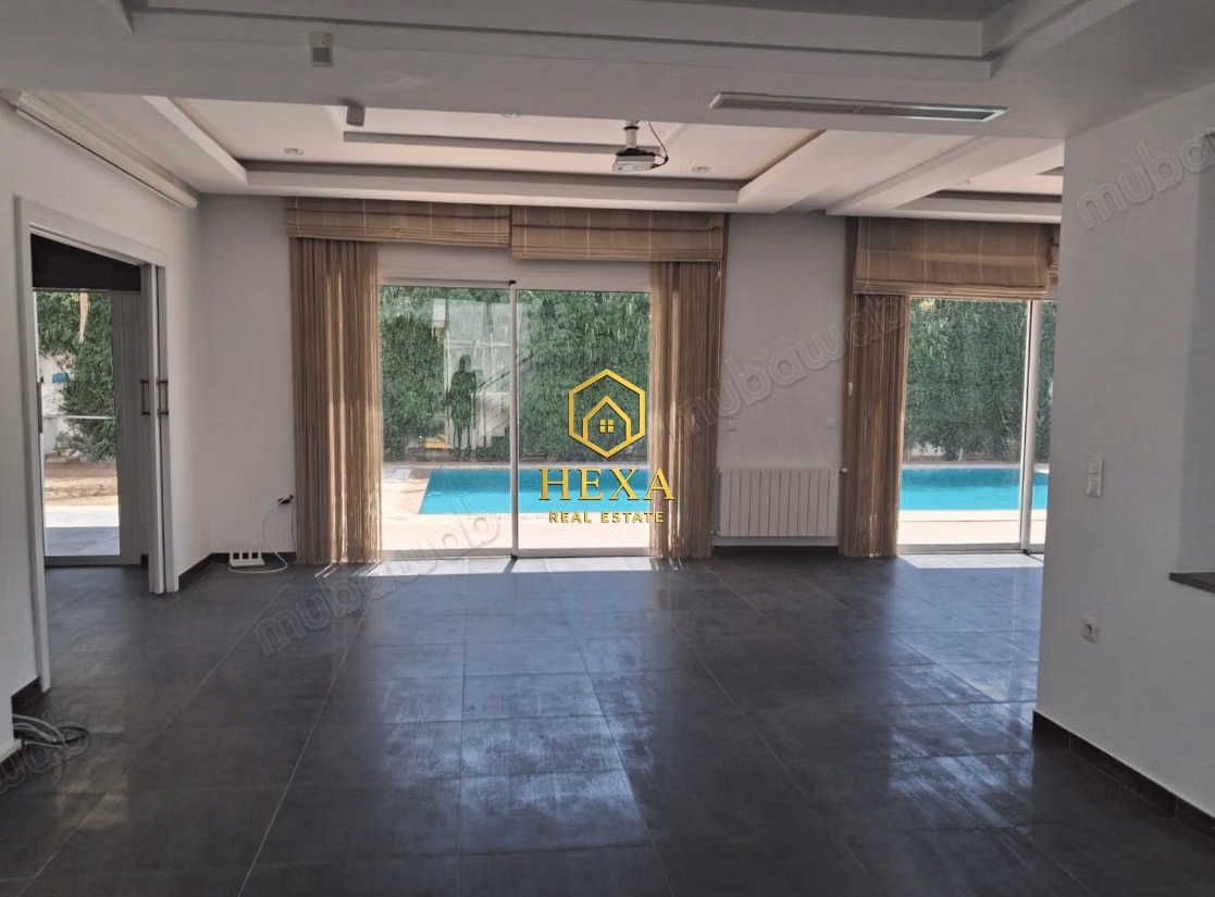 Villa S5 with pool and garden in La Soukra