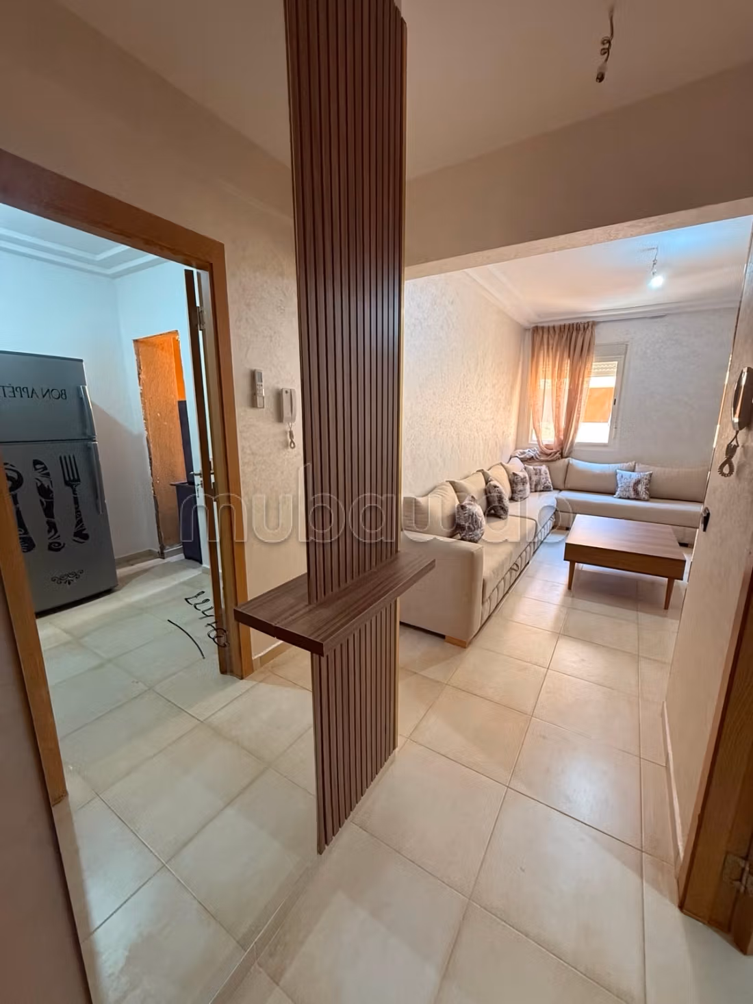Location d'un appartement à Hay Targa.
2 chambres agréables.
Bien meublé — 4