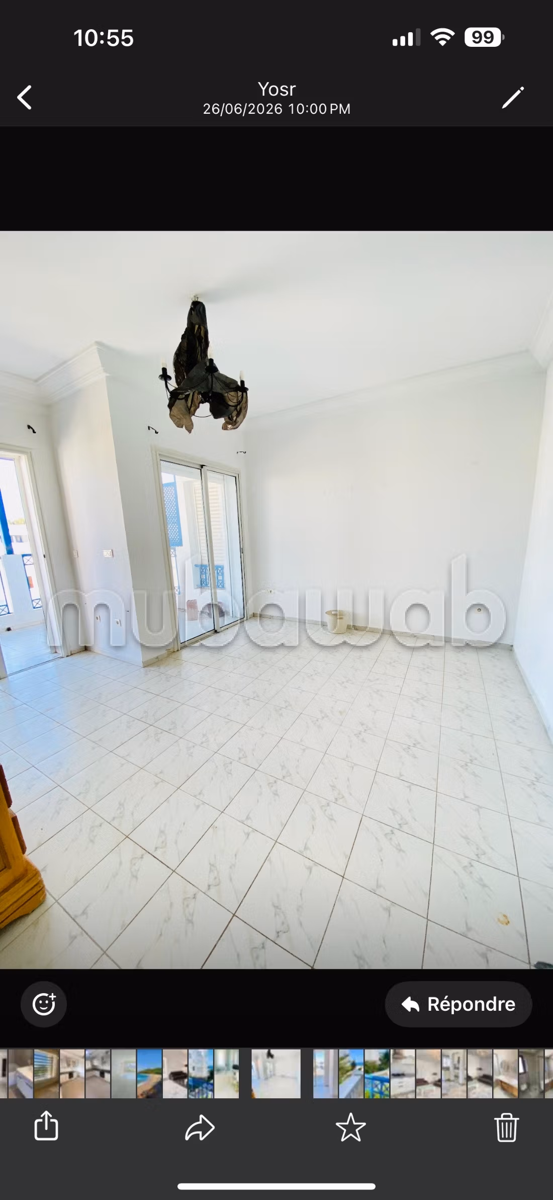 Villa di alta qualità da affittare a Gammarth Superiore. Superficie 170 m². Riscaldamento centralizzato e porta blindata.