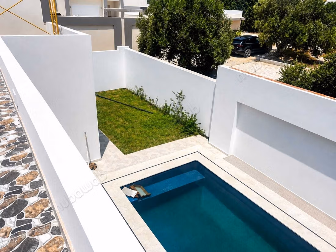 Villa S4 à vendre bir bouragba, hammamet