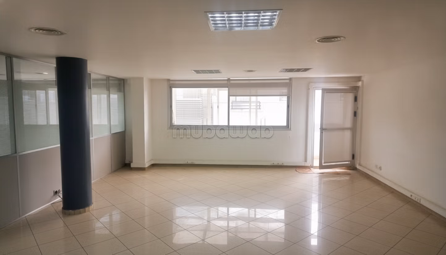 High-end kantoorplateau van 96 m² te huur - El Jadidaweg, Casablanca