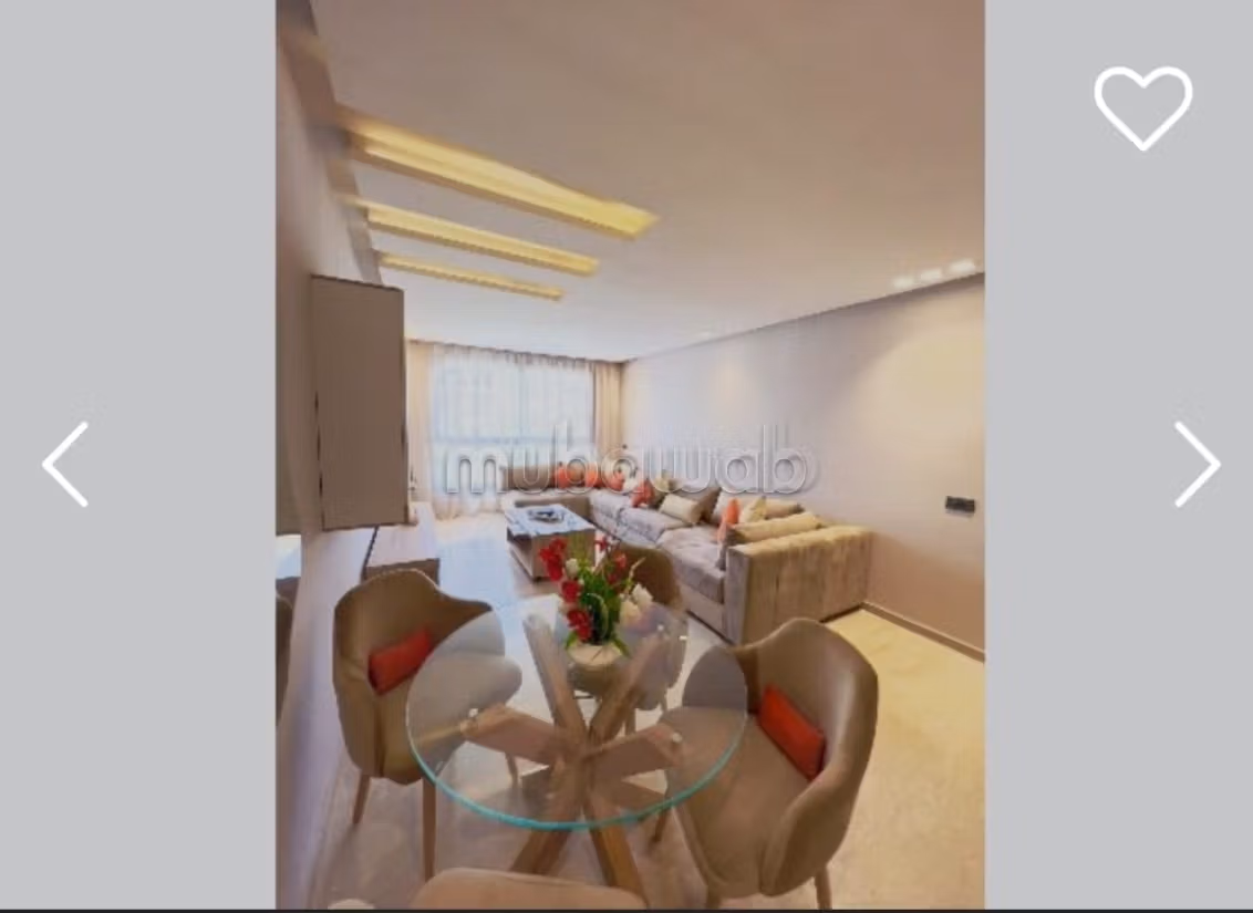 Gemeubileerde studio van 51 m² in Palmier - 8.000 DH/maand