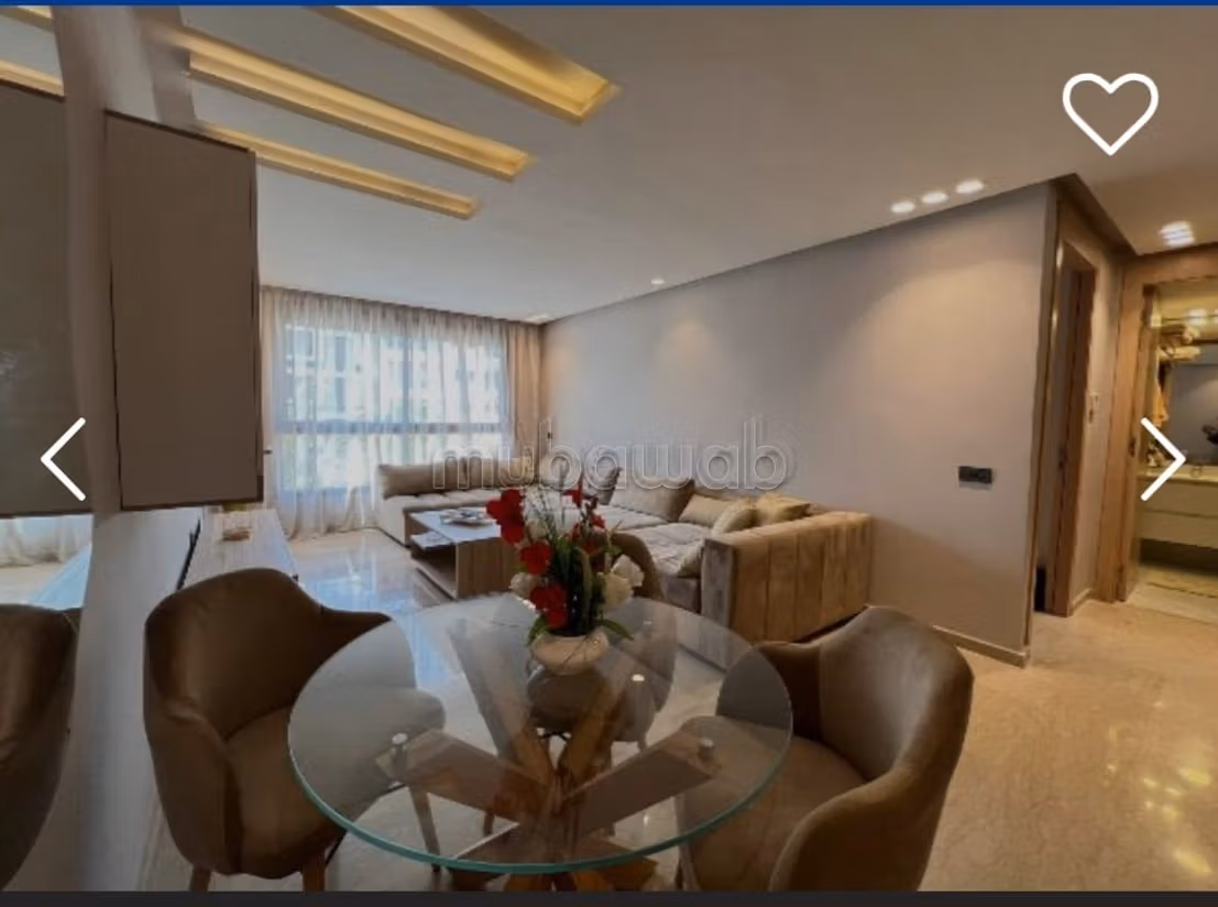 Gemeubileerde studio van 51 m² in Palmier - 8.000 DH/maand