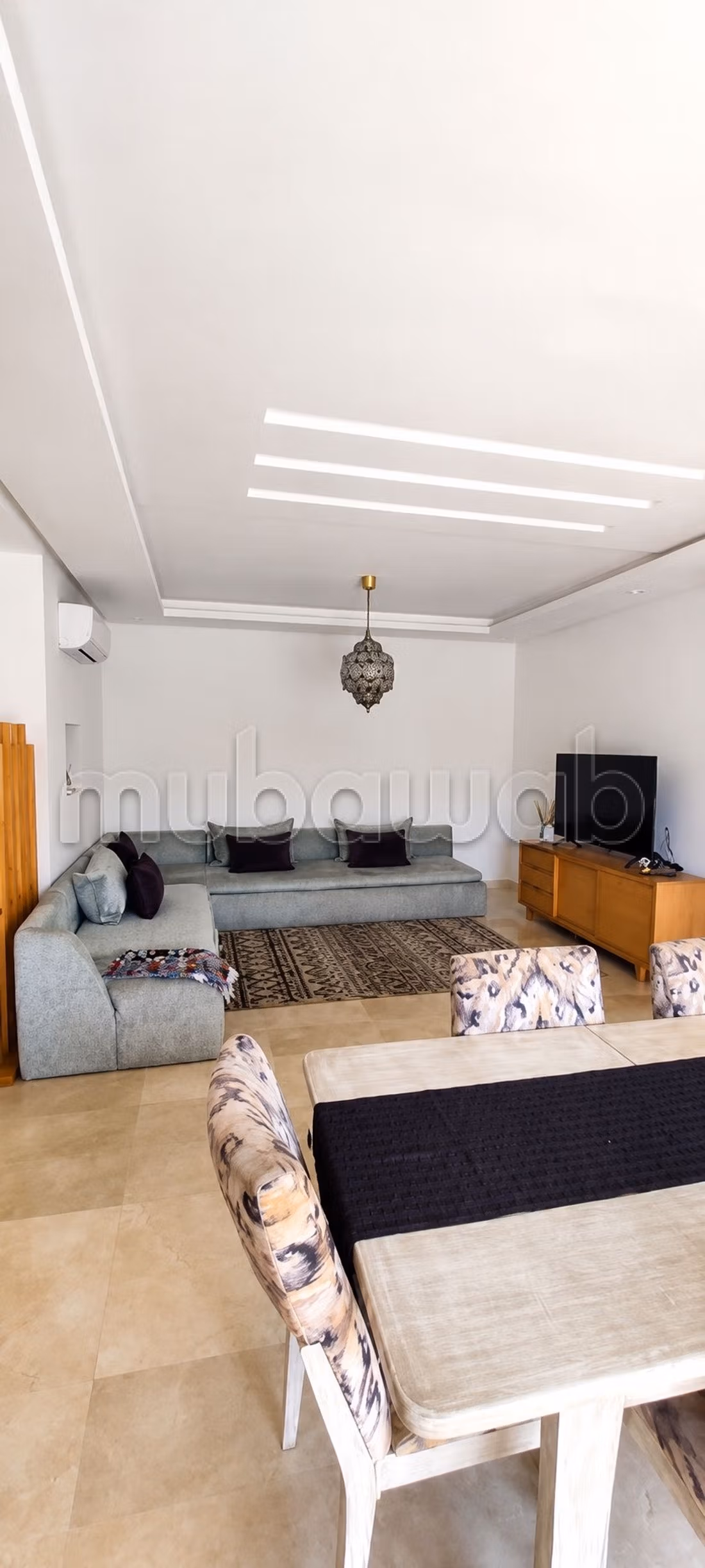 Somptueuse villa à louer à Dar Bouazza. 5 pièces confortables. Bien meublé