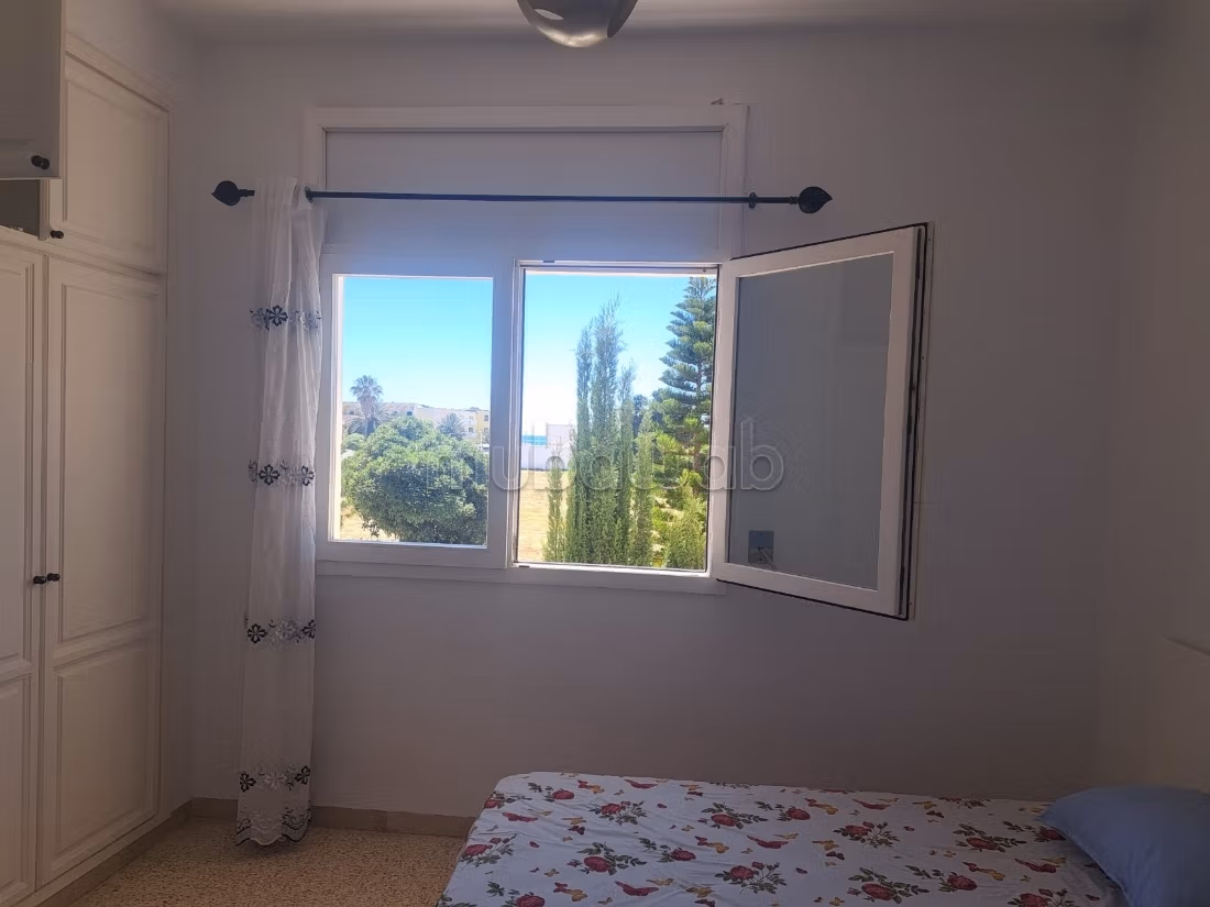 Appart meublé 86m² vue mer 2min plage Nabeul
