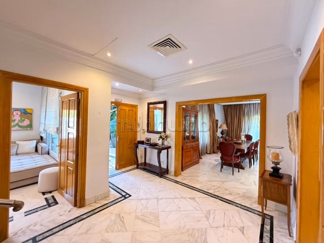 A louer villa moderne meublée avec piscine à El Menzah 1