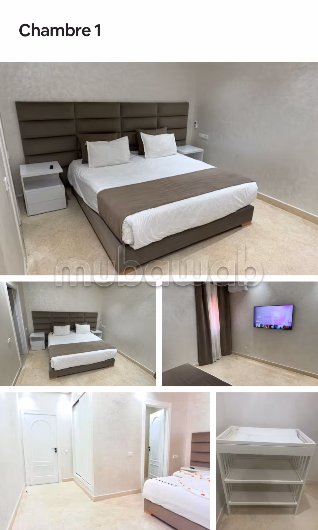 Bel appartement à vendre à Samlalia. 
Surface de 97 m². 
Meublé — 5