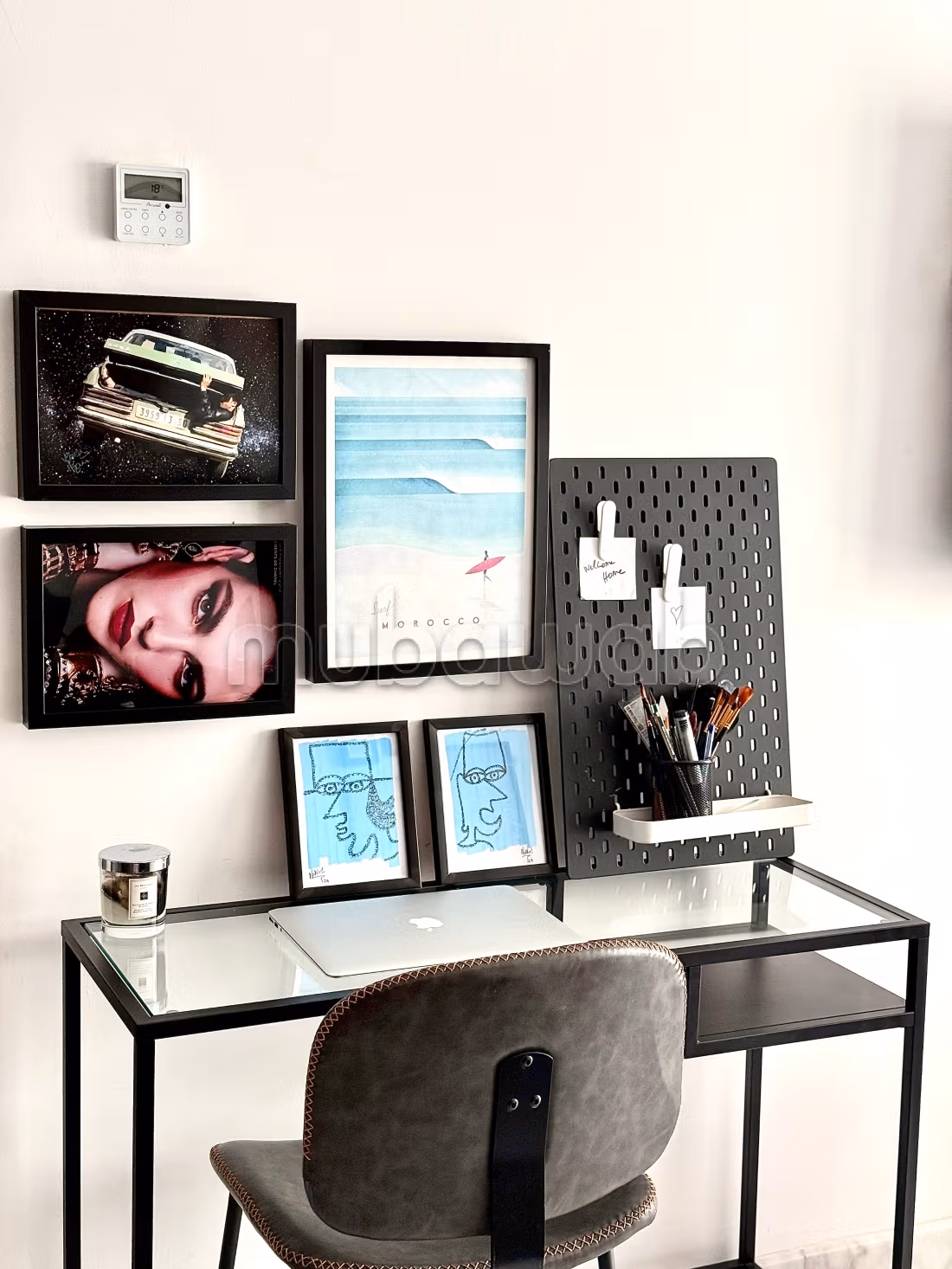 Chic and bright apartment never rented