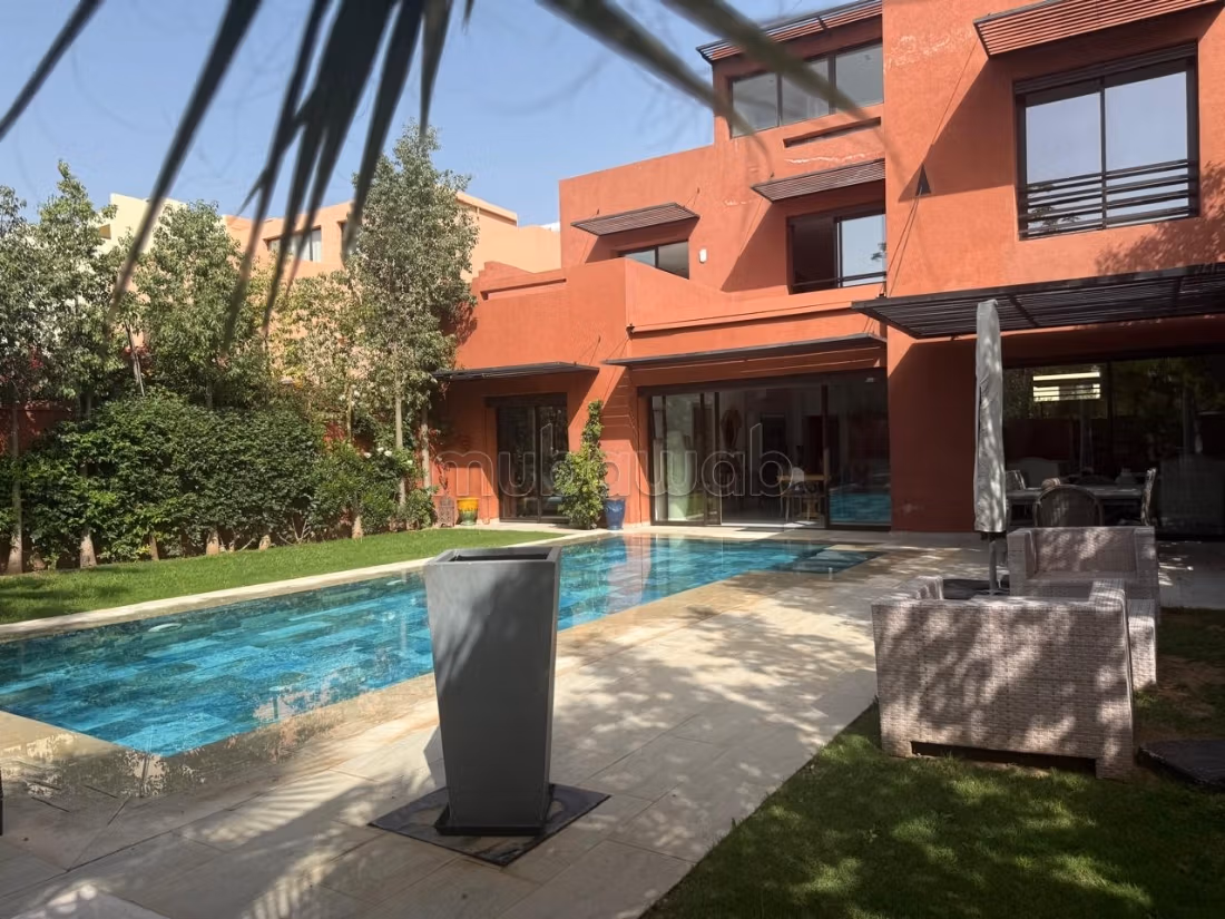 Almaaden: Villa à louer meublée, 4Ch, Piscine — 3