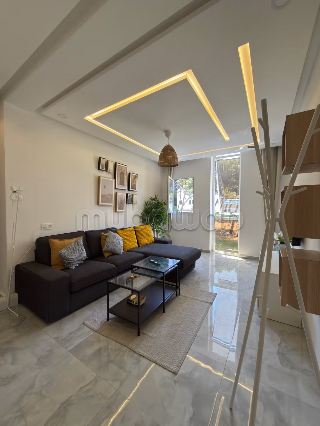 Appartement meublé de 68 m² à Bouarrakia