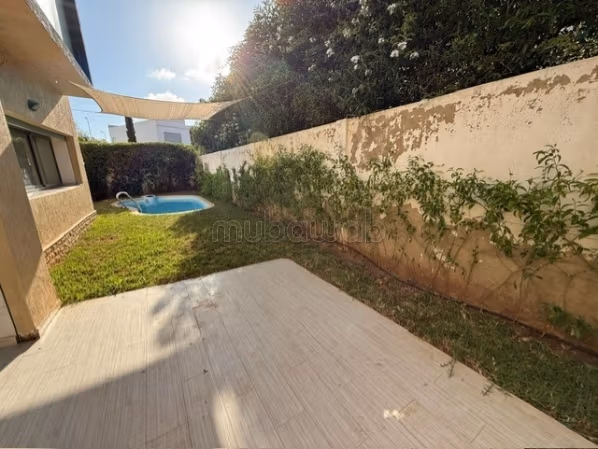 Dar Bouazza, rental of a beautiful villa with 3 bedrooms corner