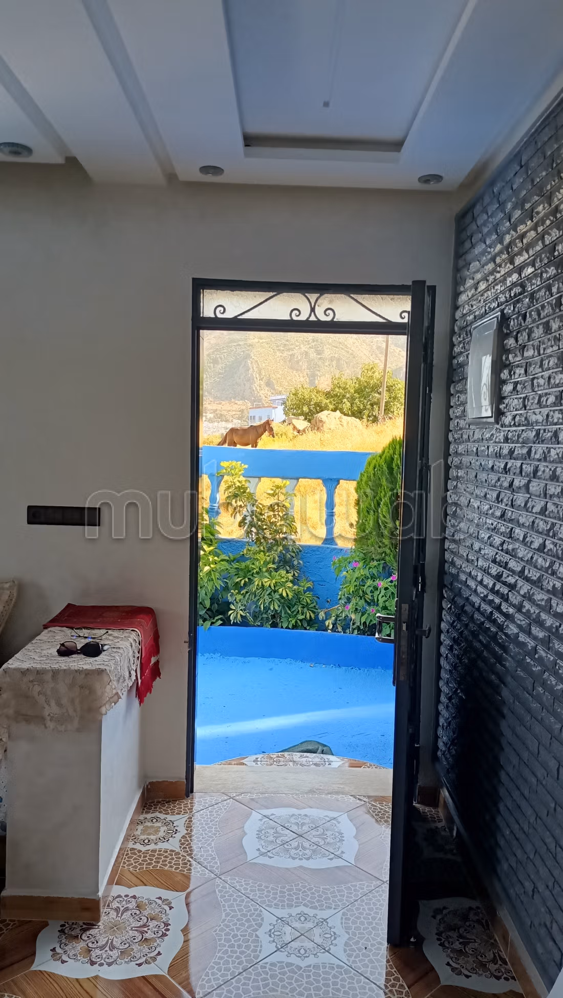 Appartamento in affitto a Chefchaouen. 2 camere accoglienti. Posti auto e un bel giardino