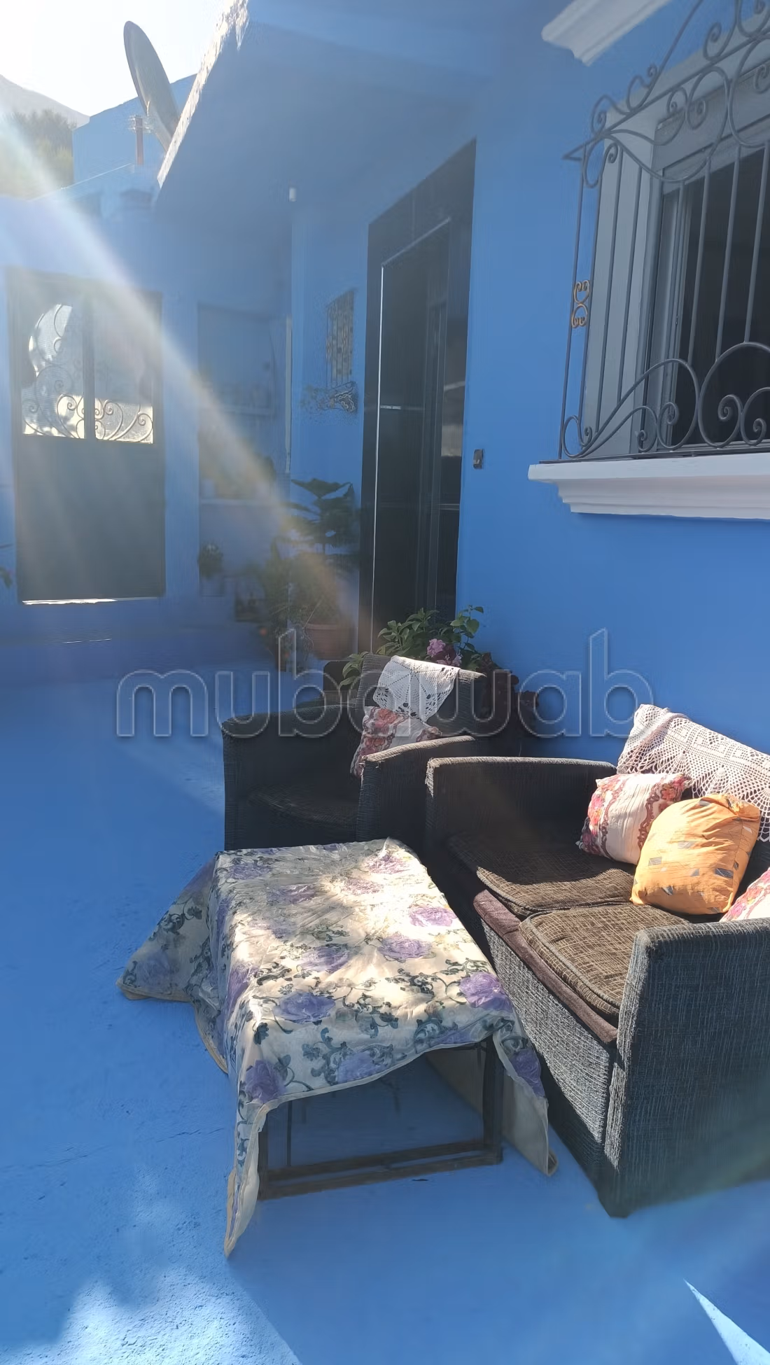 Appartamento in affitto a Chefchaouen. 2 camere accoglienti. Posti auto e un bel giardino