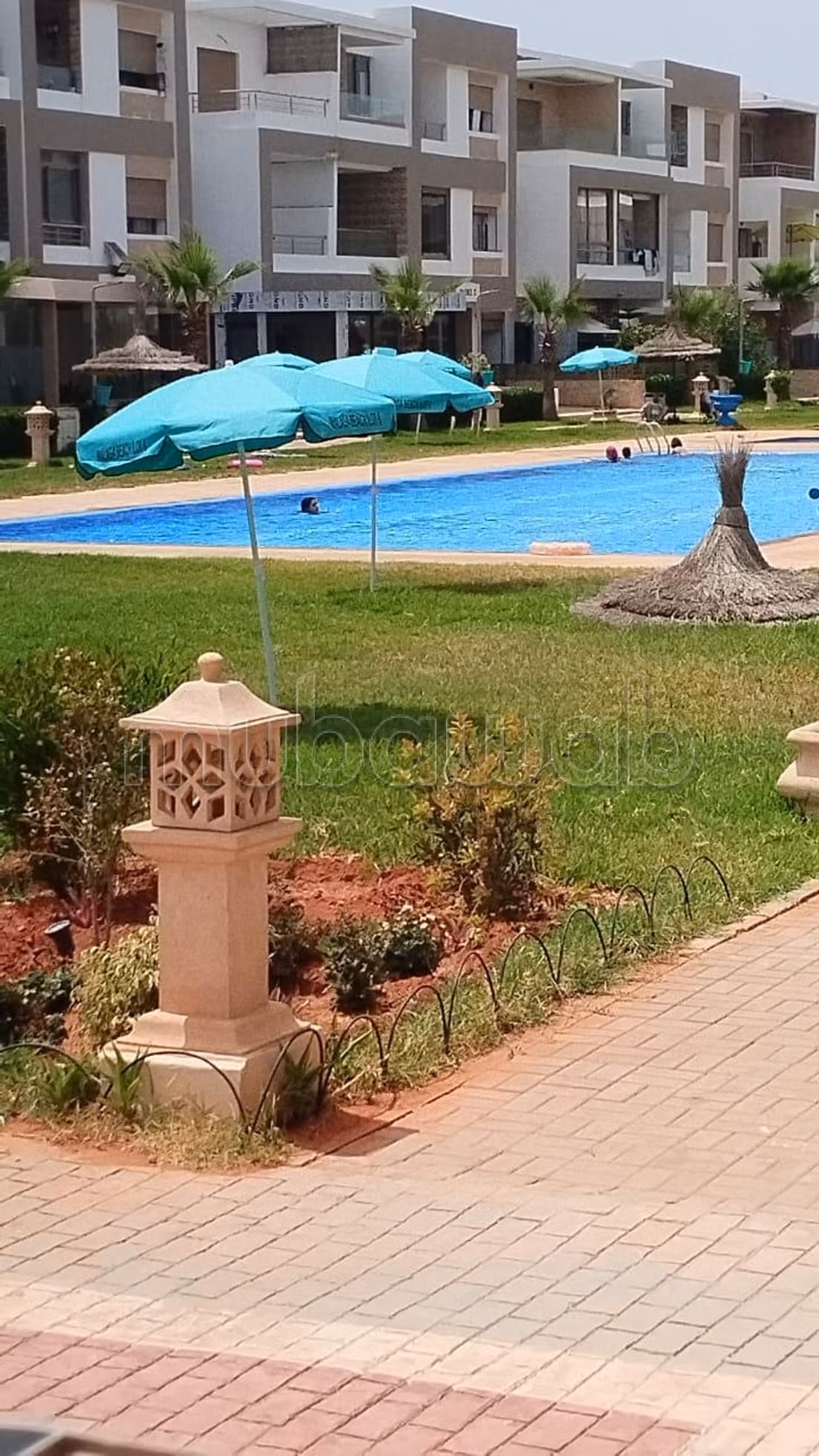 Luxury apartment in Al Mansouria, Mohammedia overlooking the pool