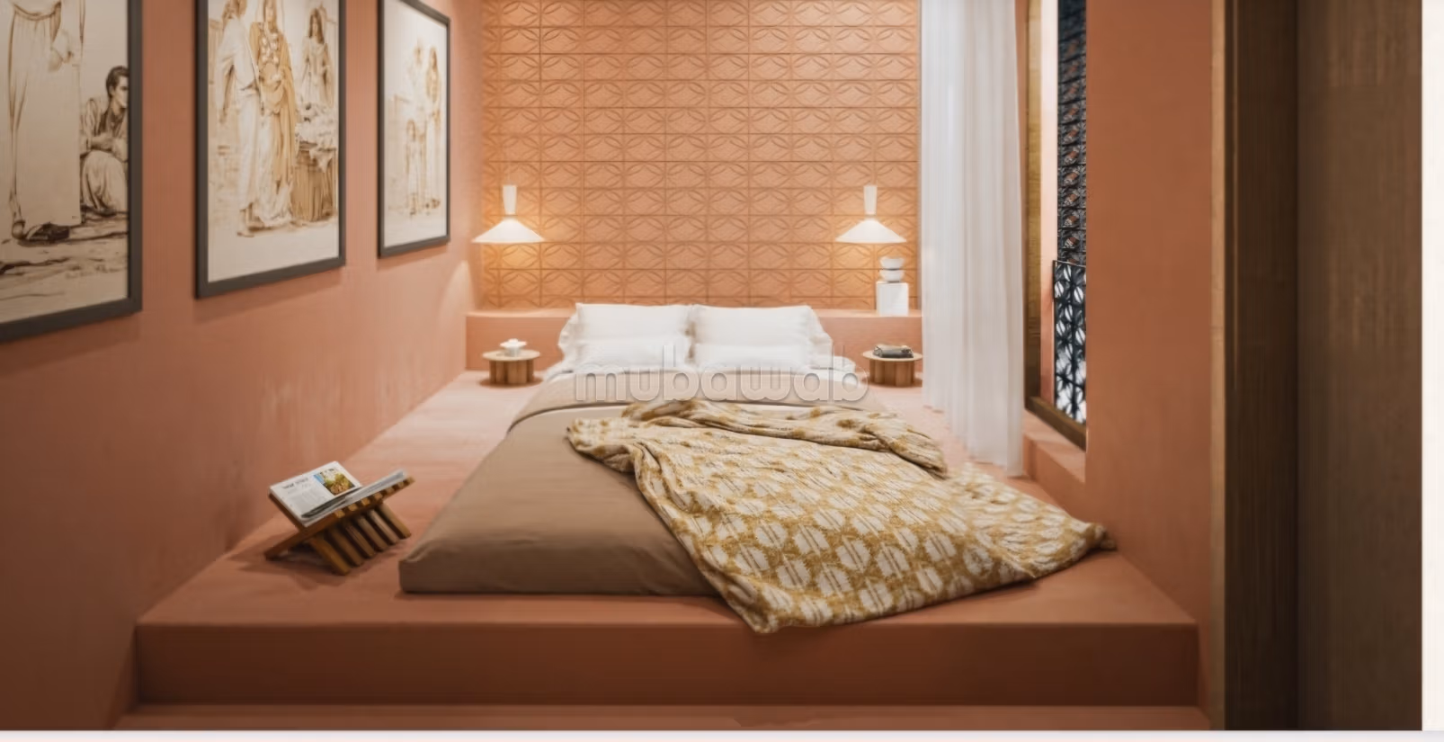 Luxueus riad te koop in de kasbah. Oppervlakte 106 m²