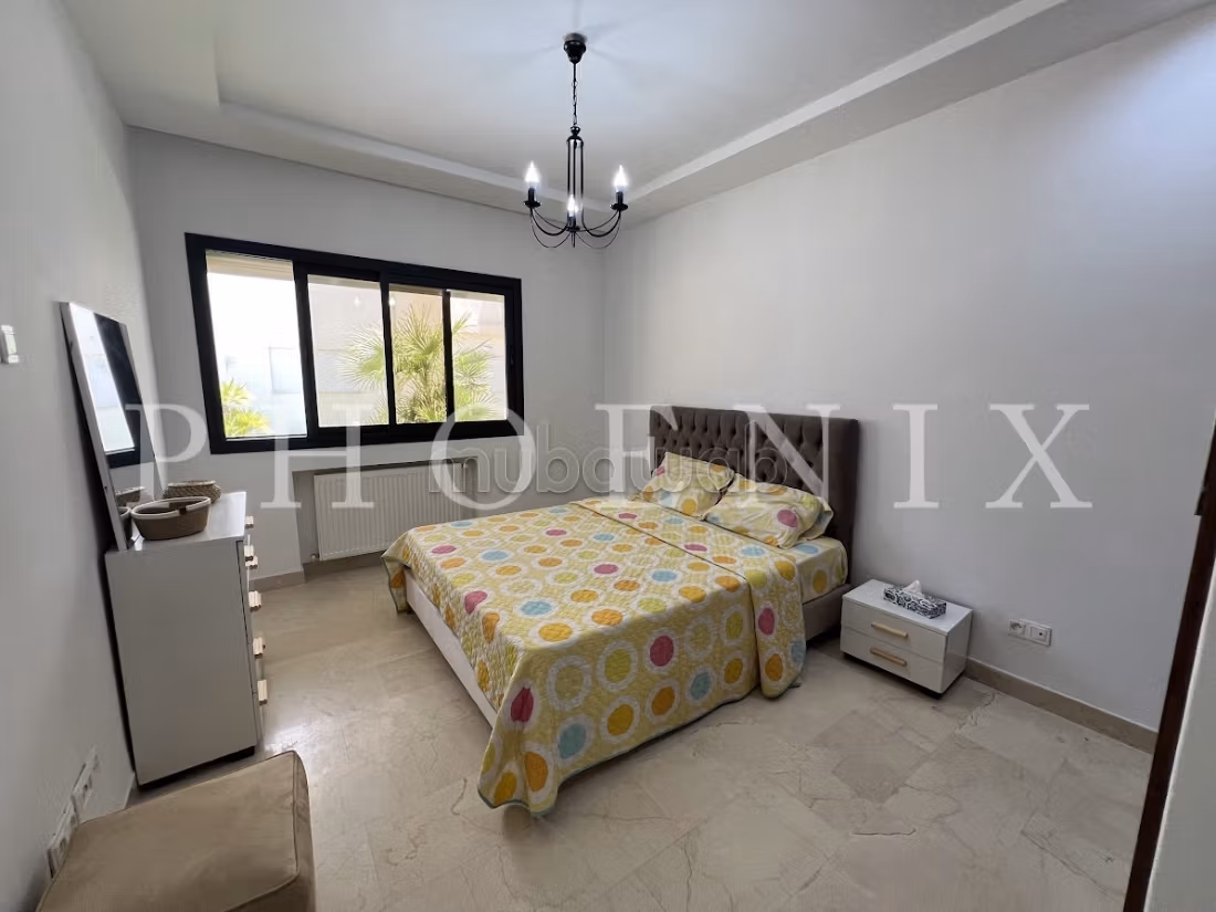 Appartamento S1 con giardino a Gammarth