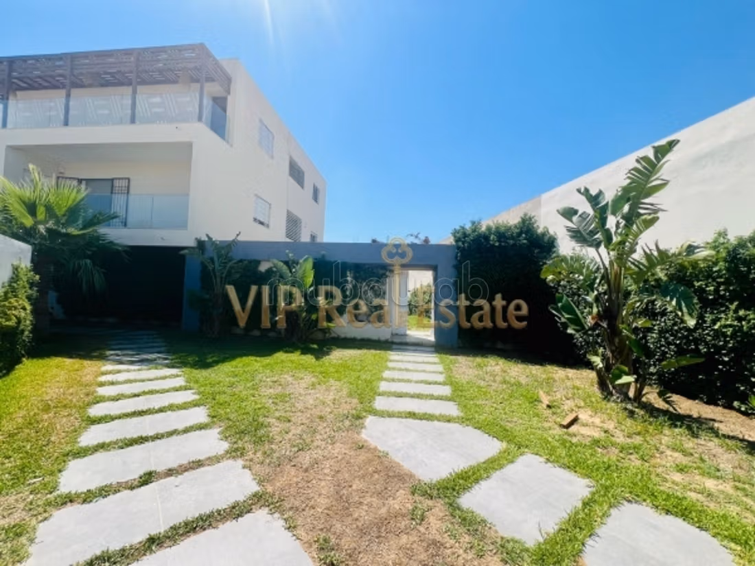 Appartamento S3 con giardino e piscina a Gammarth