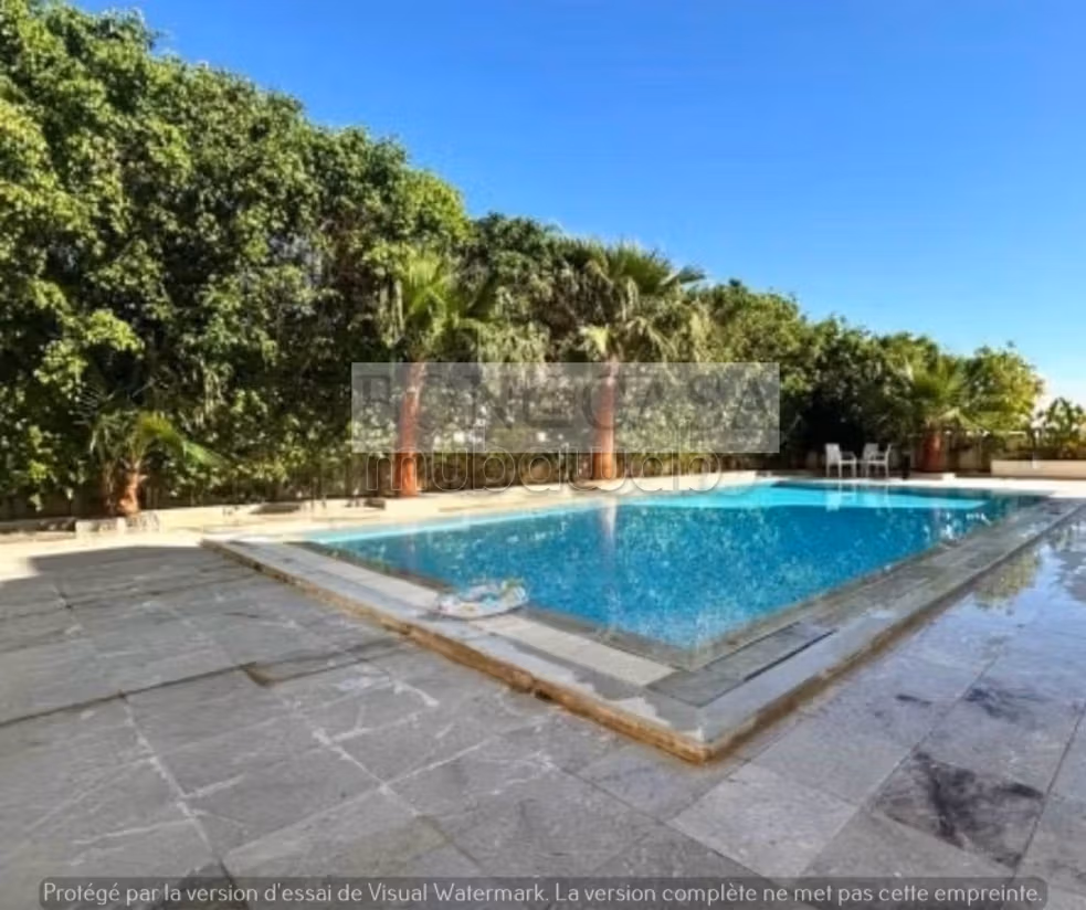 Villa S4 vuota/mobiliata giardino in affitto a Gammarth