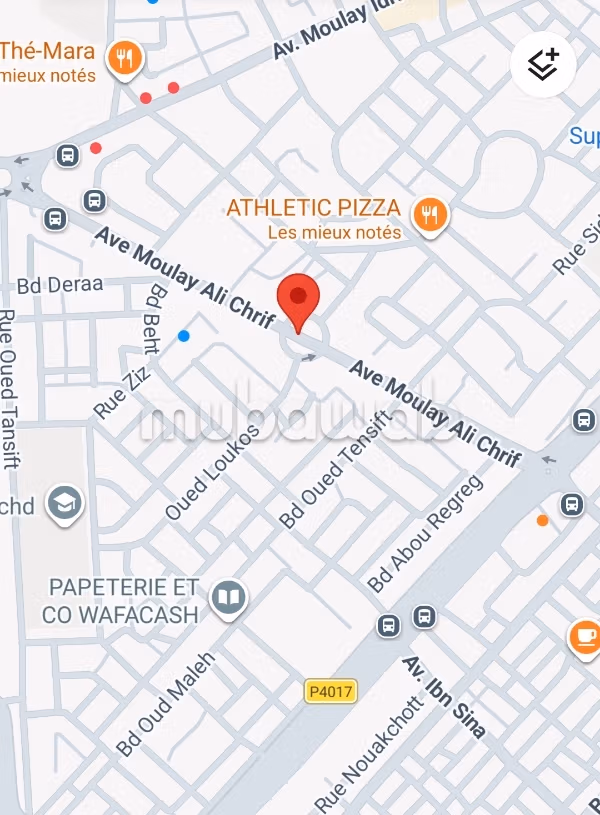 Negozio commerciale con terrazza in Av My Ali Cherif