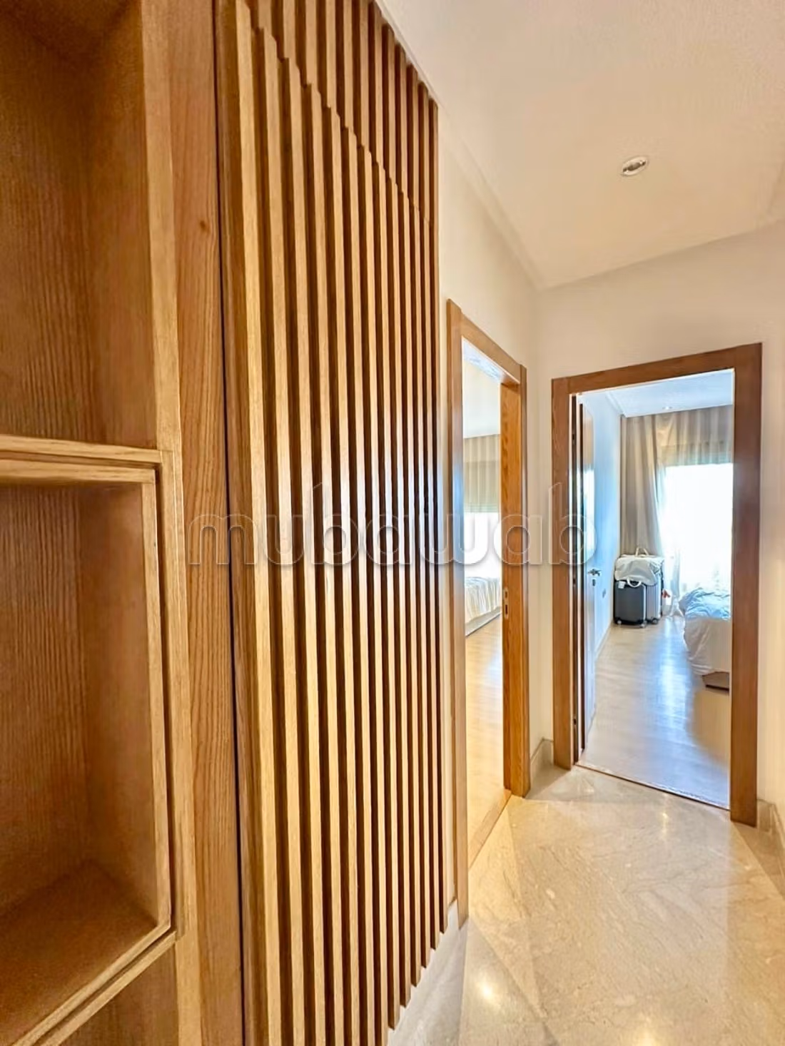 Louez cet appartement à Casablanca Finance City. Superficie 130 m² — 6