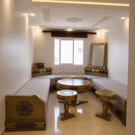 Registered apartment with 3 rooms and 2 bathrooms in Tetouan
