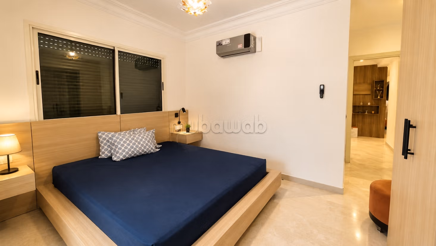 À louer longue durée – spacieux appartement meublé Victor Hugo Marrakech — 5