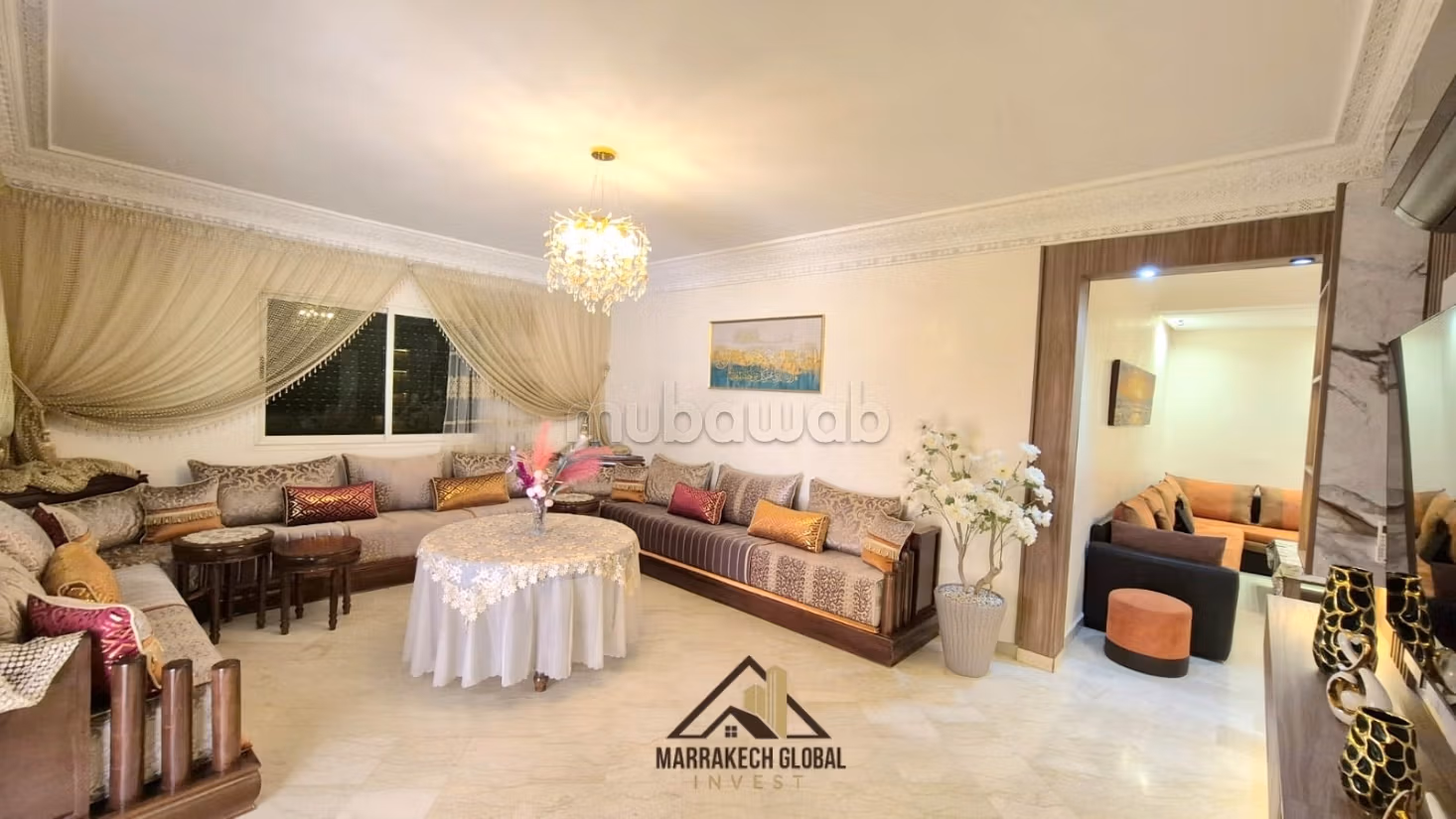 À louer longue durée – spacieux appartement meublé Victor Hugo Marrakech — 6