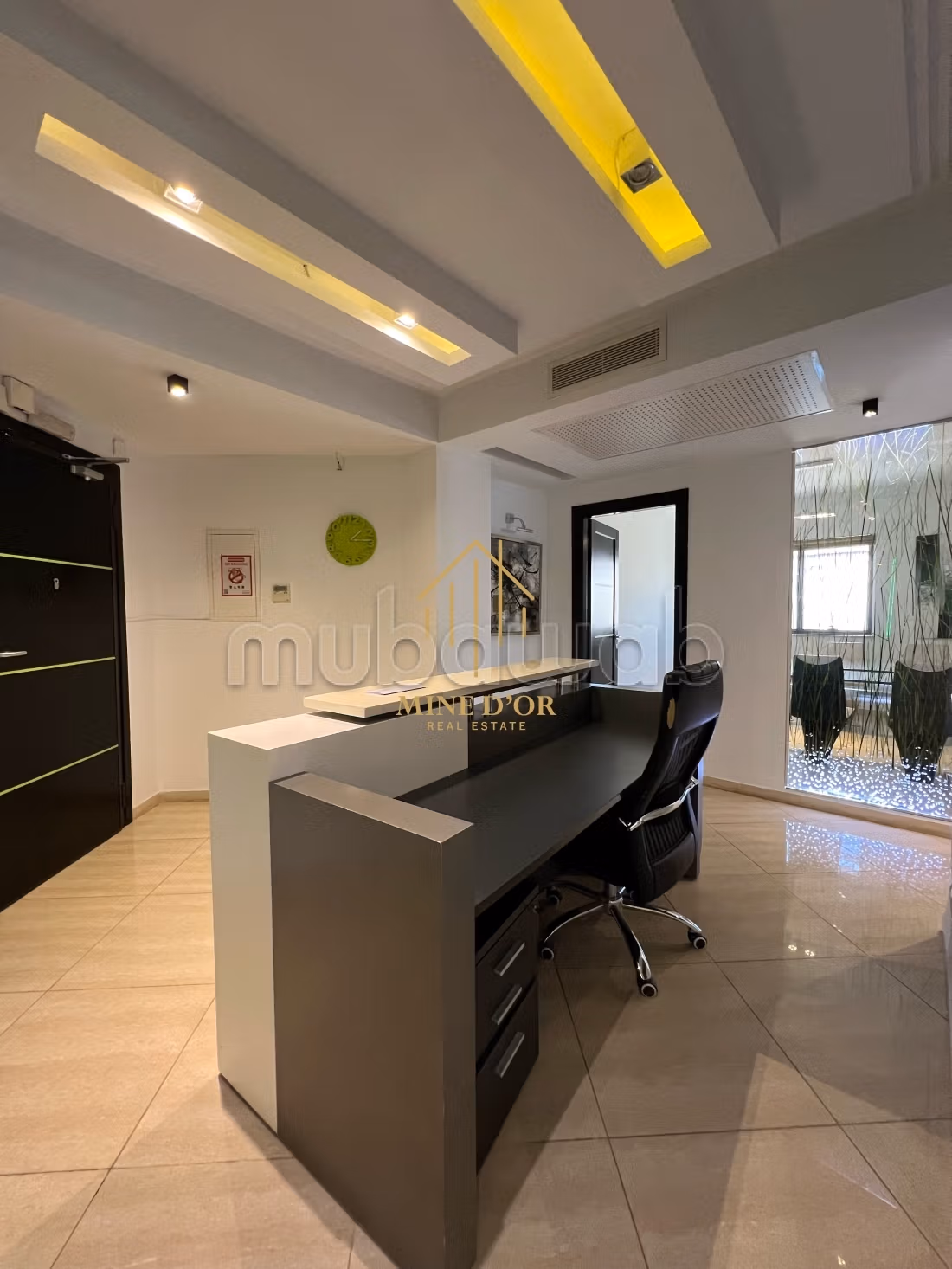 Location Bureau Meublé 250m au Centre Urbain Nord