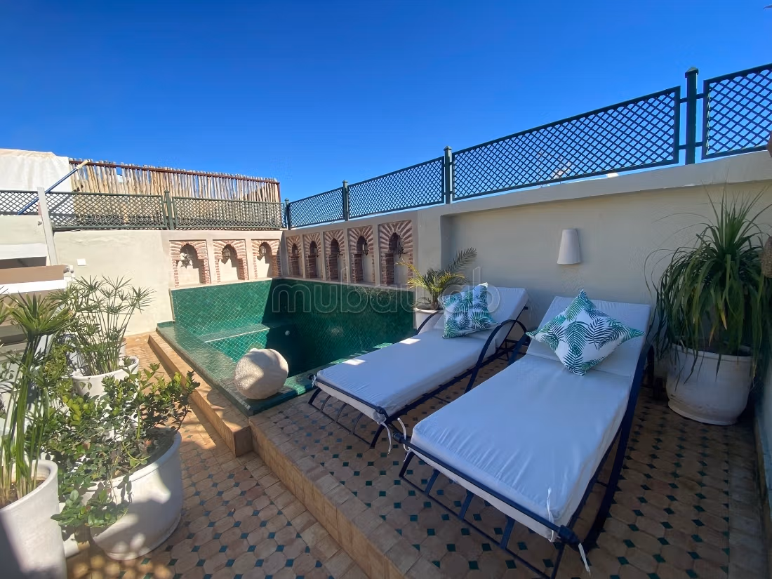 Vente riad titré avec bassin au quartier kasbah