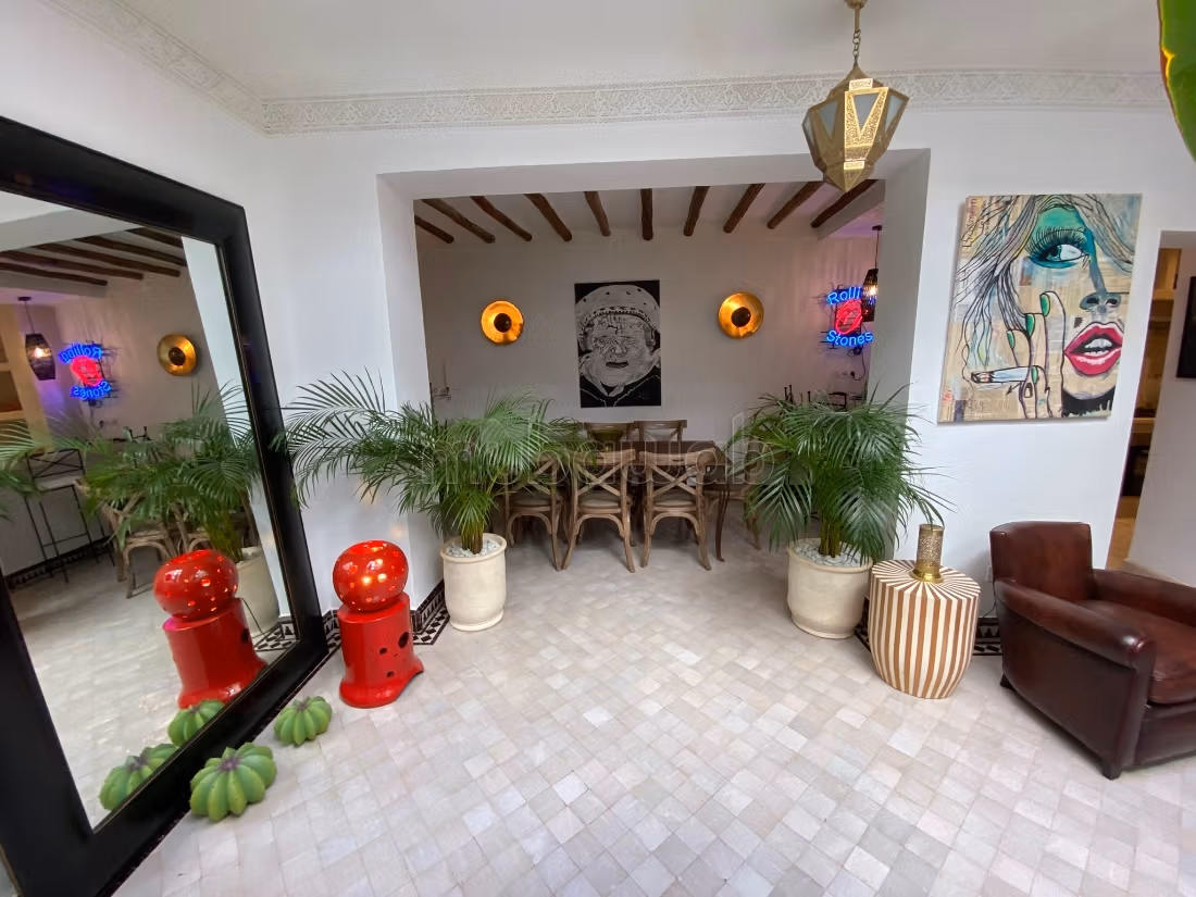 Vente riad titré avec bassin au quartier kasbah