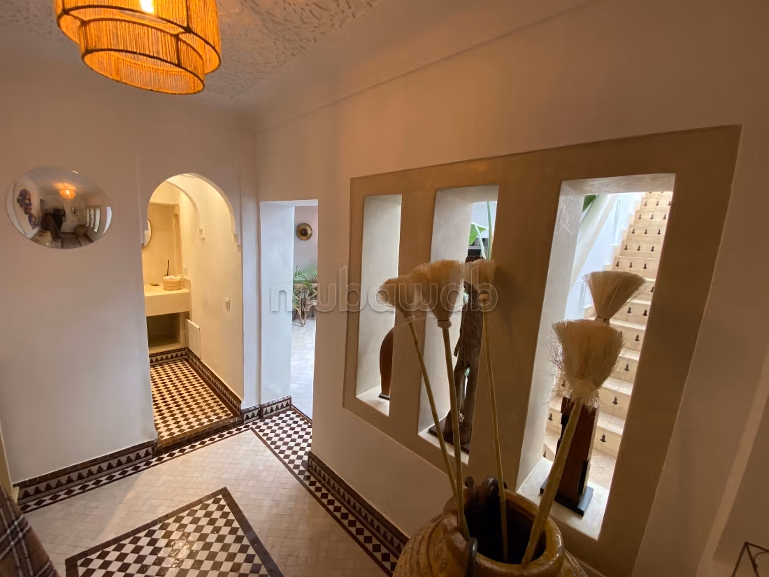 Vente riad titré avec bassin au quartier kasbah