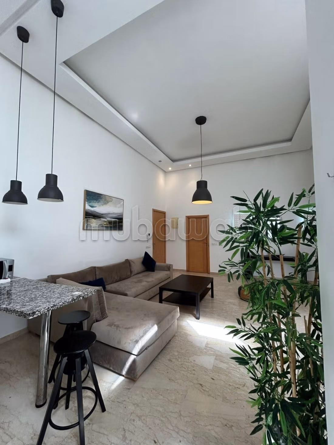 Gemeubelde studio te huur in Gauthier