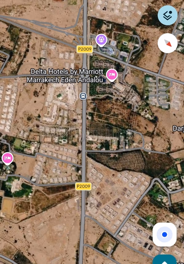 Zona di 4 ettari sd1 su Route Amizmiz Marrakech