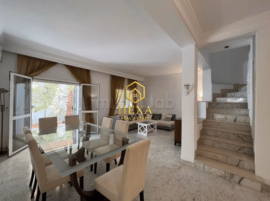 Furnished S3 duplex in La Marsa