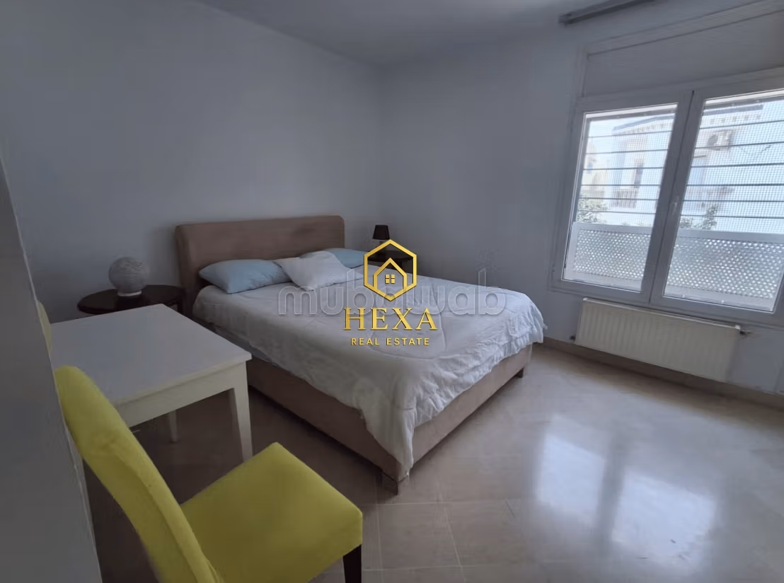 Furnished S3 duplex in La Marsa